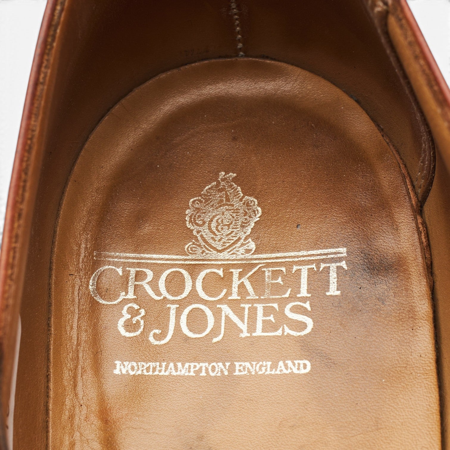Crockett & Jones Malvern monk cuir marron pointure 41,5