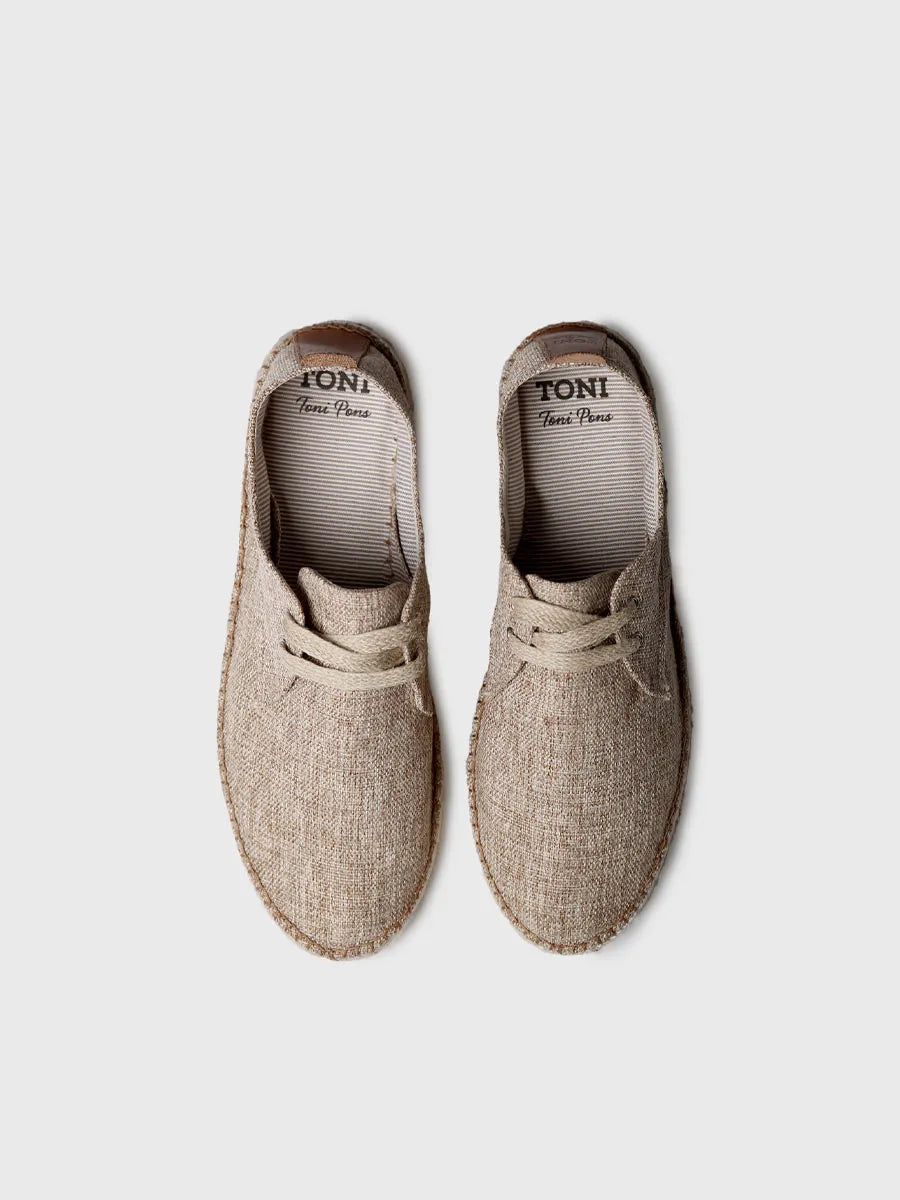 Toni Pons David-BM espadrilles homme toile à lacets