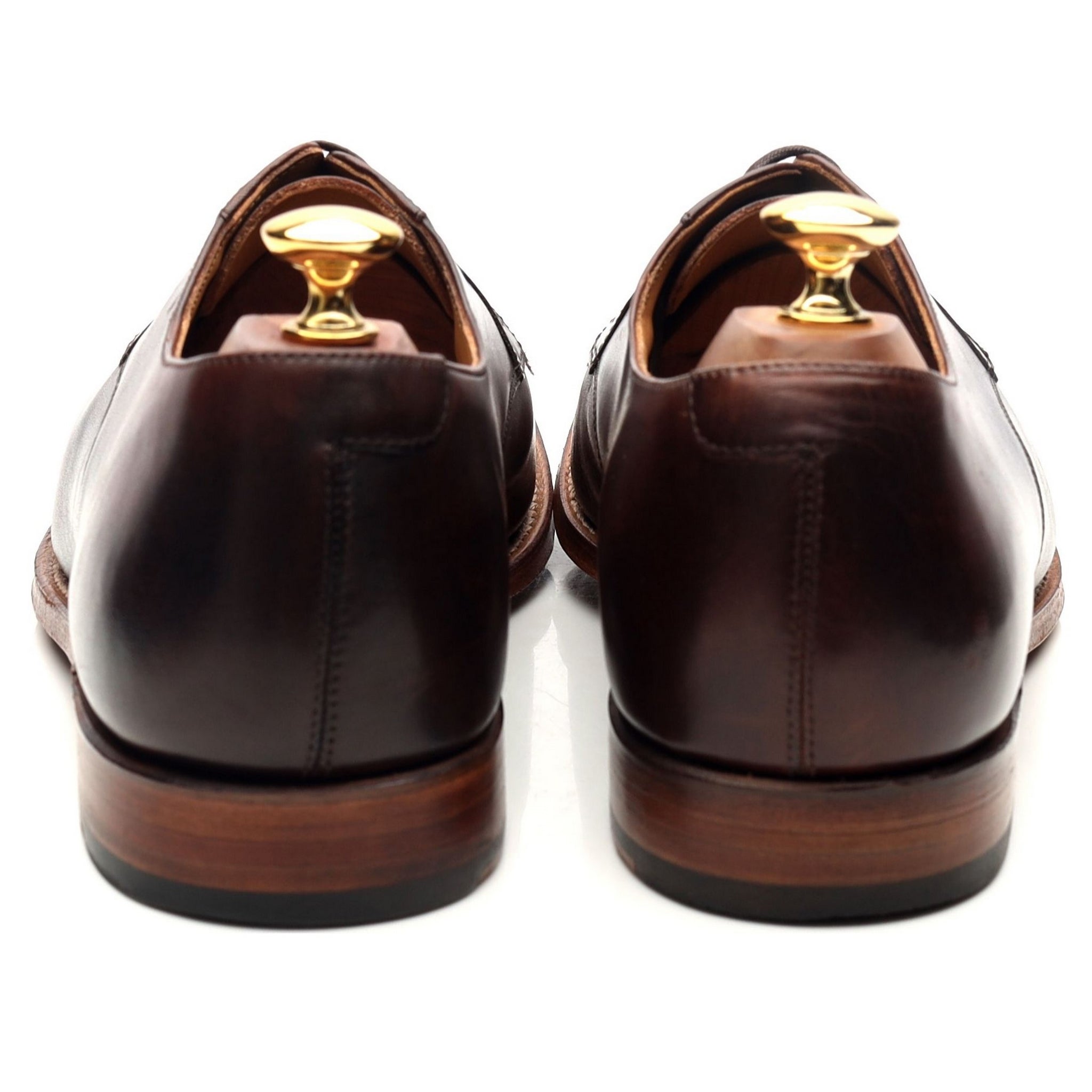 Grenson Liam derby cuir marron foncé UK 9