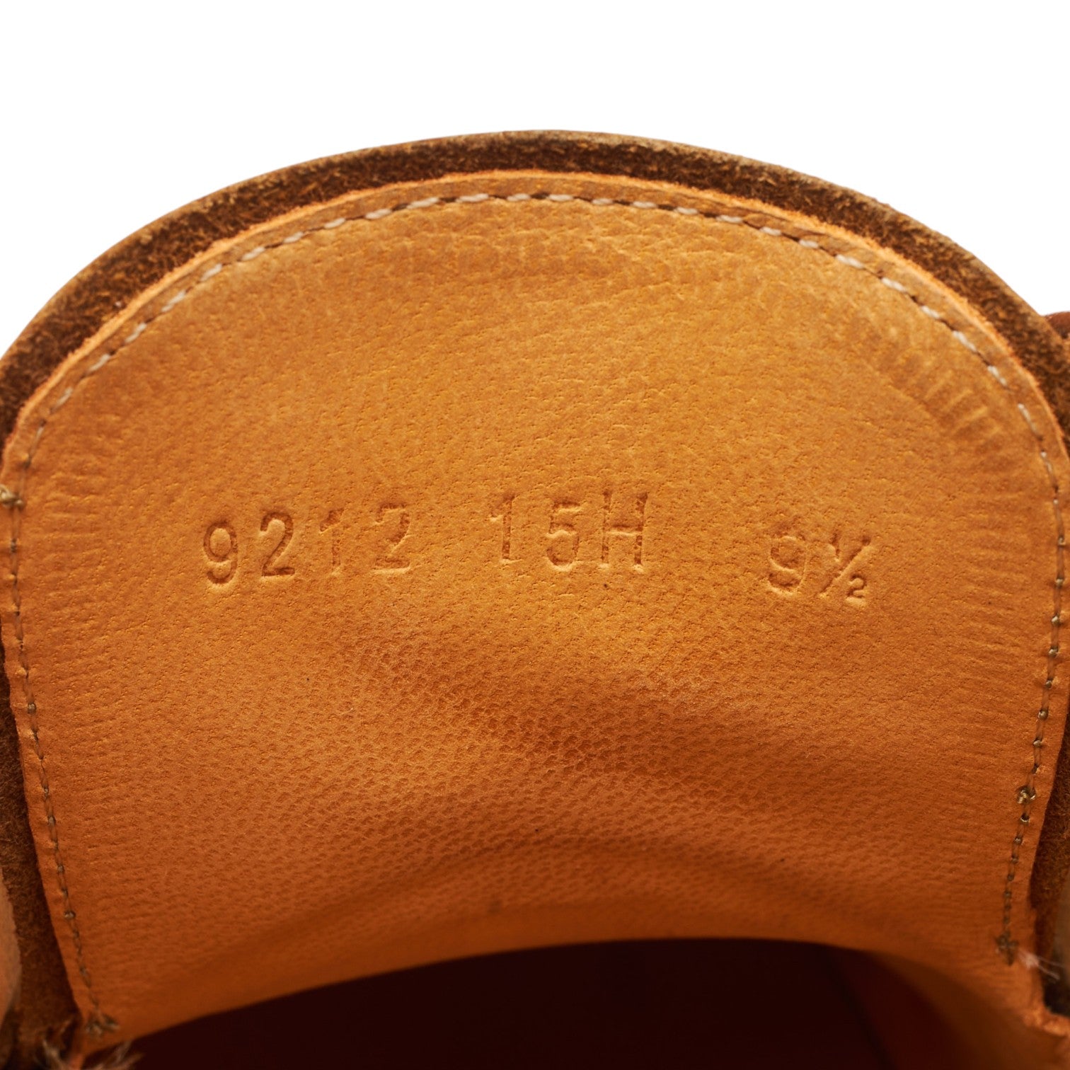 Paraboot Derby cuir marron tan 9.5 UK