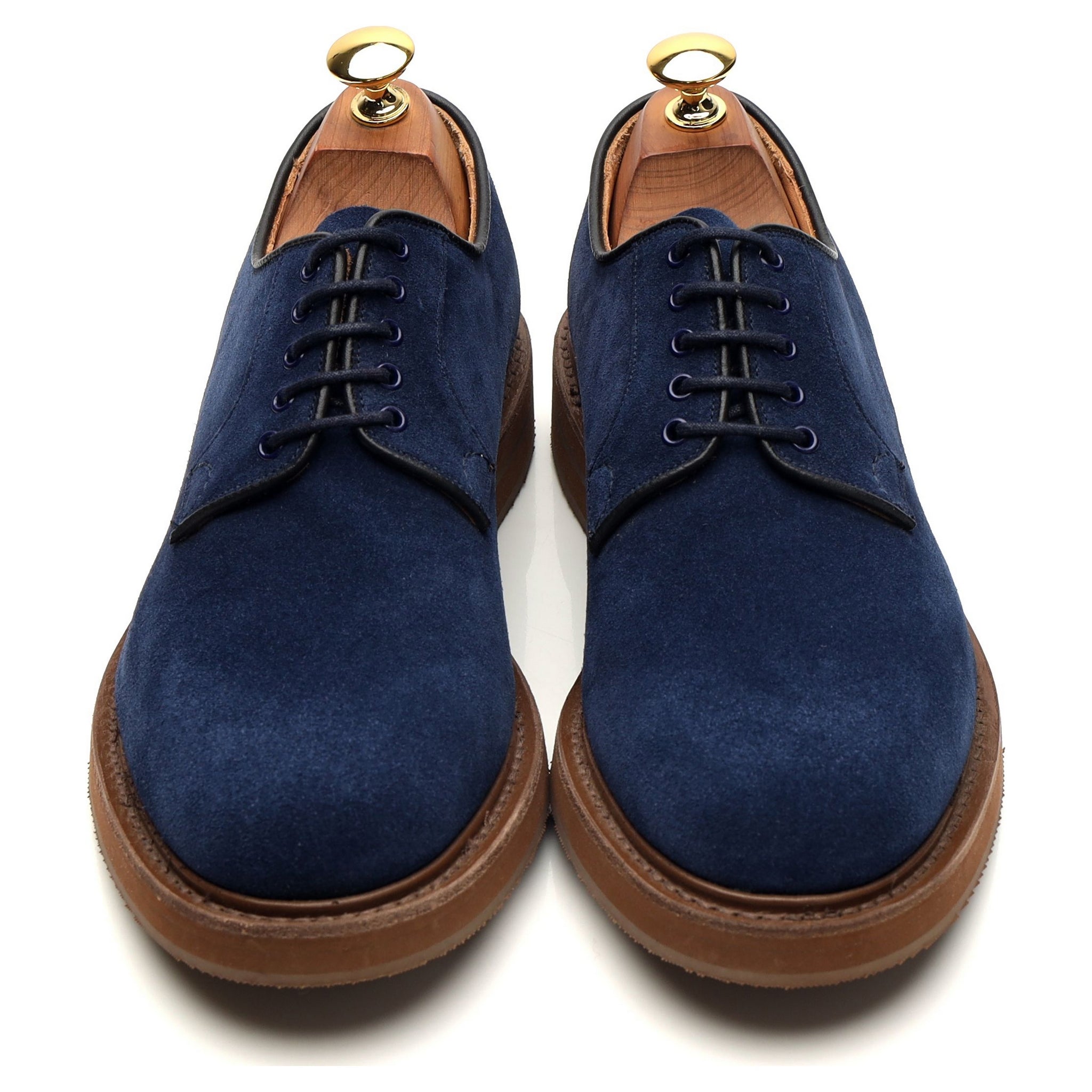 Church's Fulbeck derby suède bleu pointure 6.5 large