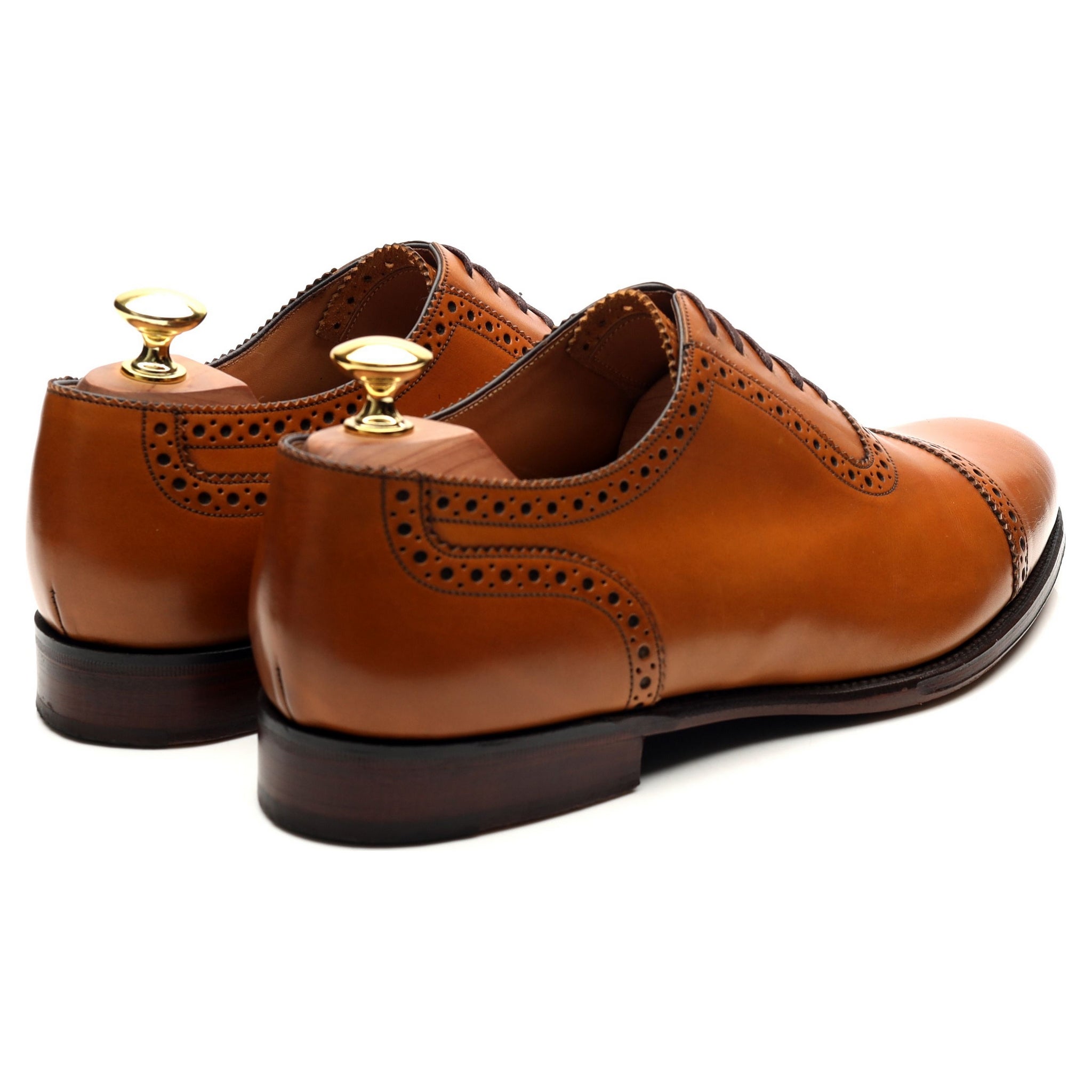 Loake 1880 Trinity oxford marron pointure UK 8.5 cuir