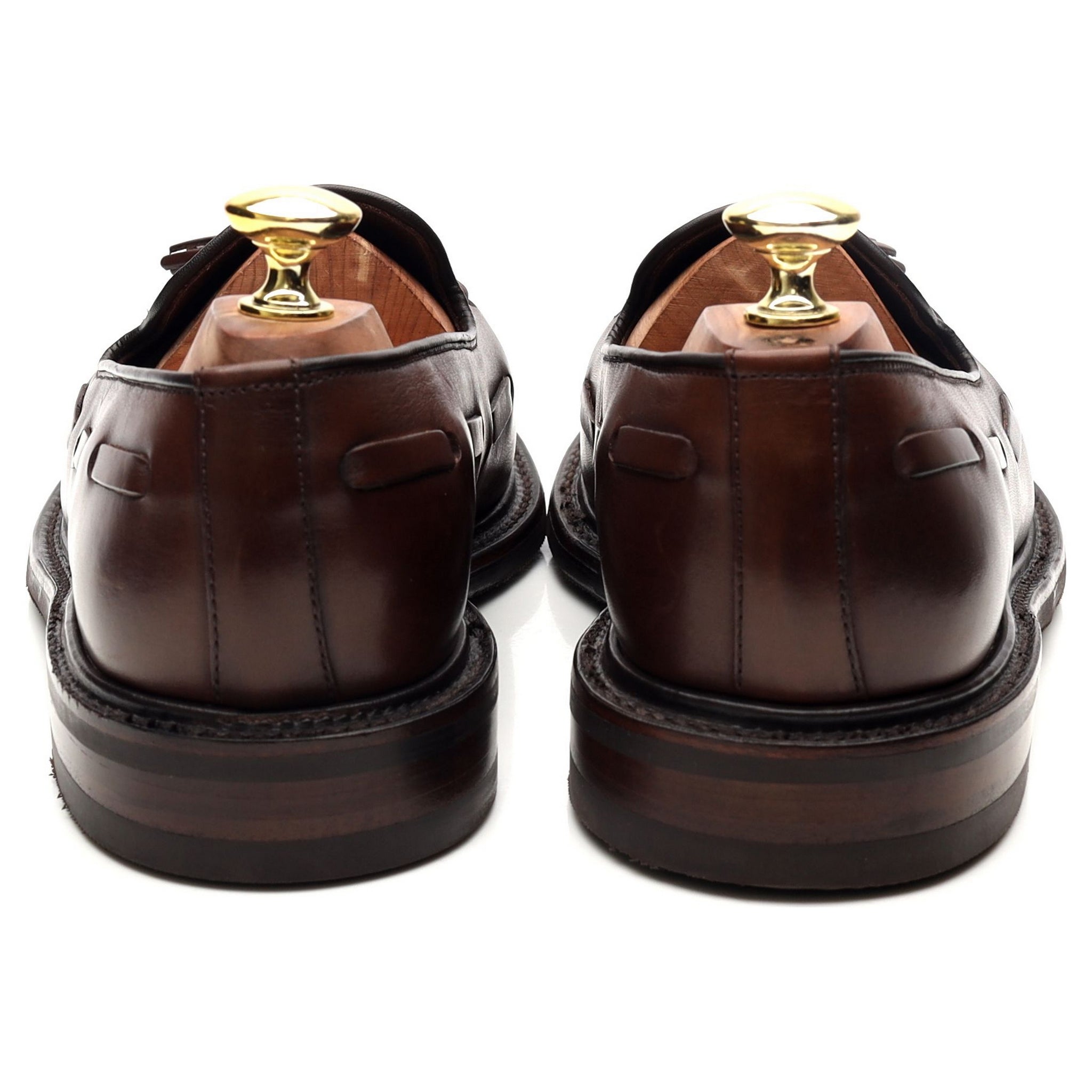 Loake 1880 Nottingham mocassins cuir marron UK 7