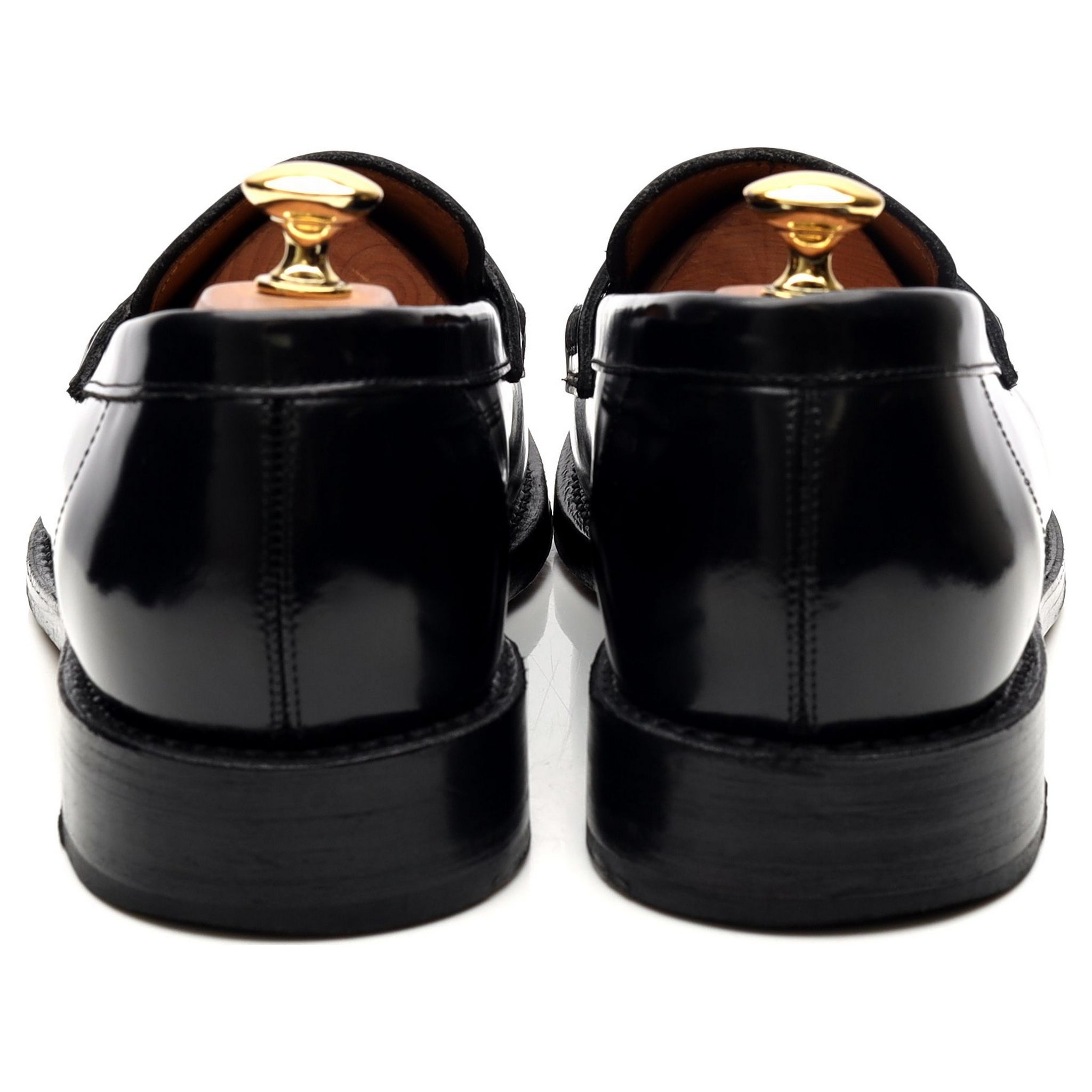 Grenson Jago mocassins cuir noir 10 été
