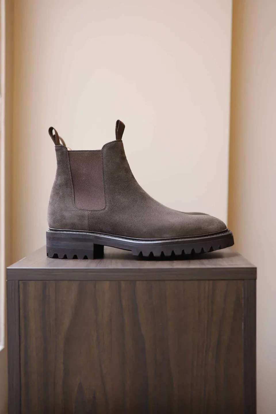 Malfroid Berrière II boots Chelsea daim semelle commando