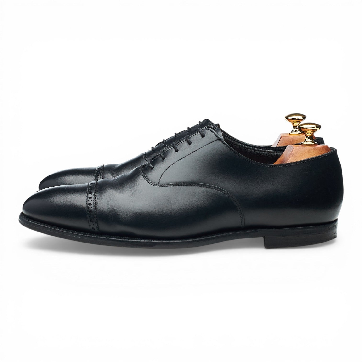Crockett & Jones Belgrave richelieu cuir noir pointure UK 9