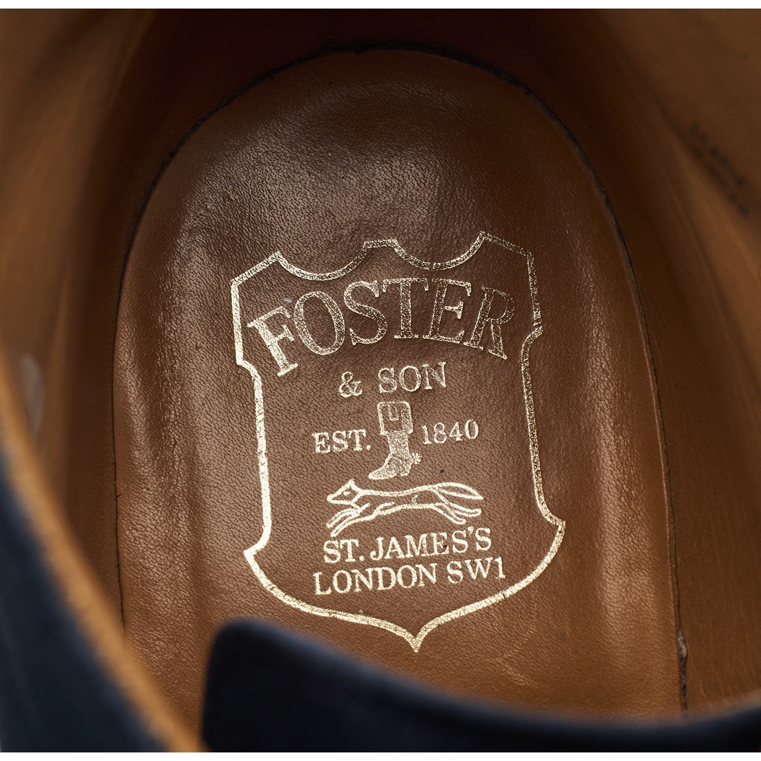 Foster & Son Studley bottines chukka daim bleu UK 7.5