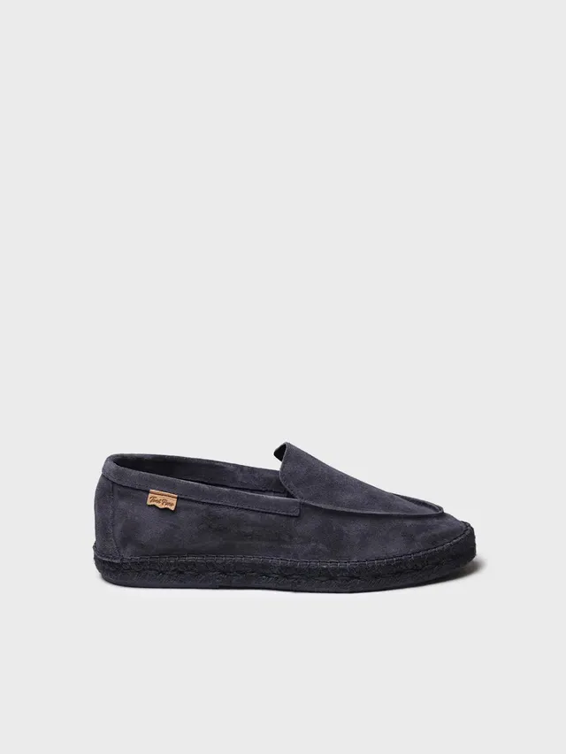 Toni Pons Max espadrille homme suède fermée