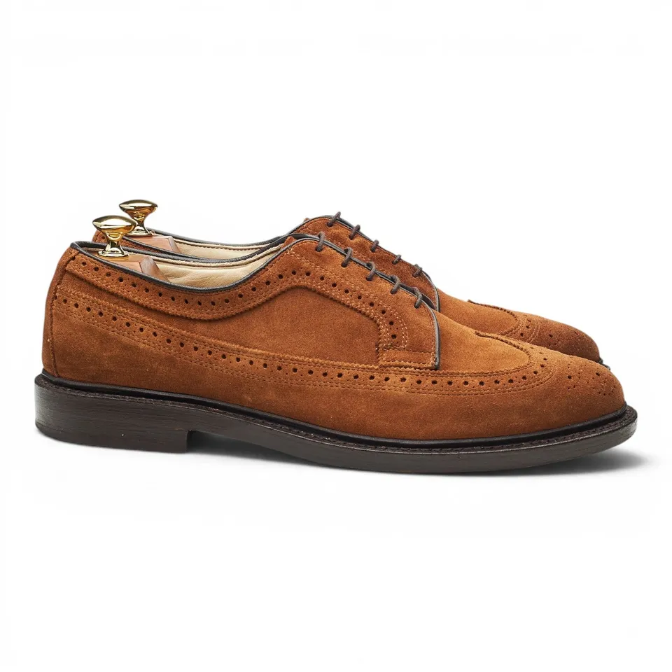 Allen Edmonds MacNeil derby suède marron pointure 9