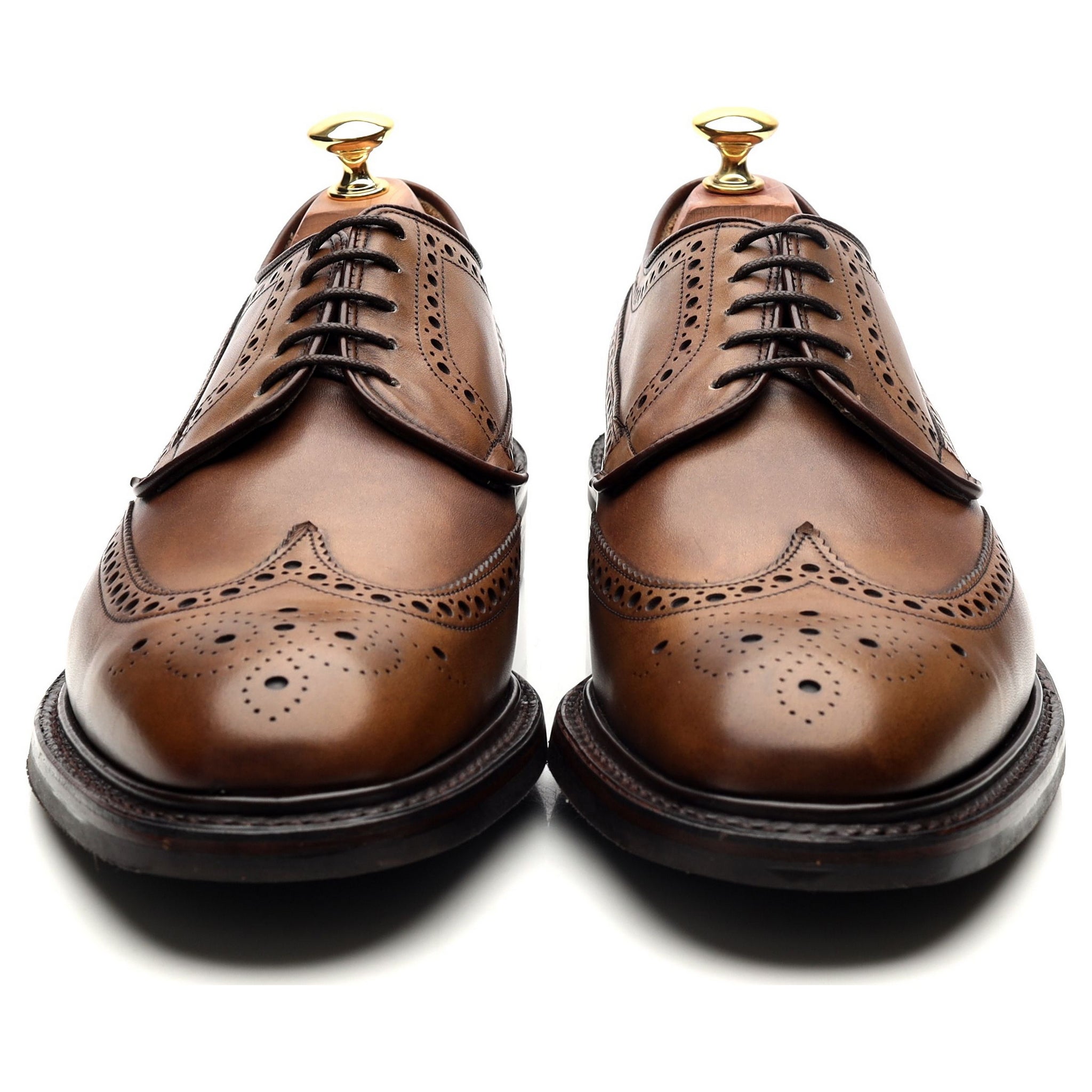 Herring Canning derby cuir marron pointure UK 9.5