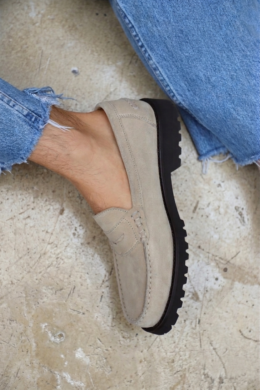 Malfroid Vauban Ultra Light Vibram mocassin daim sable