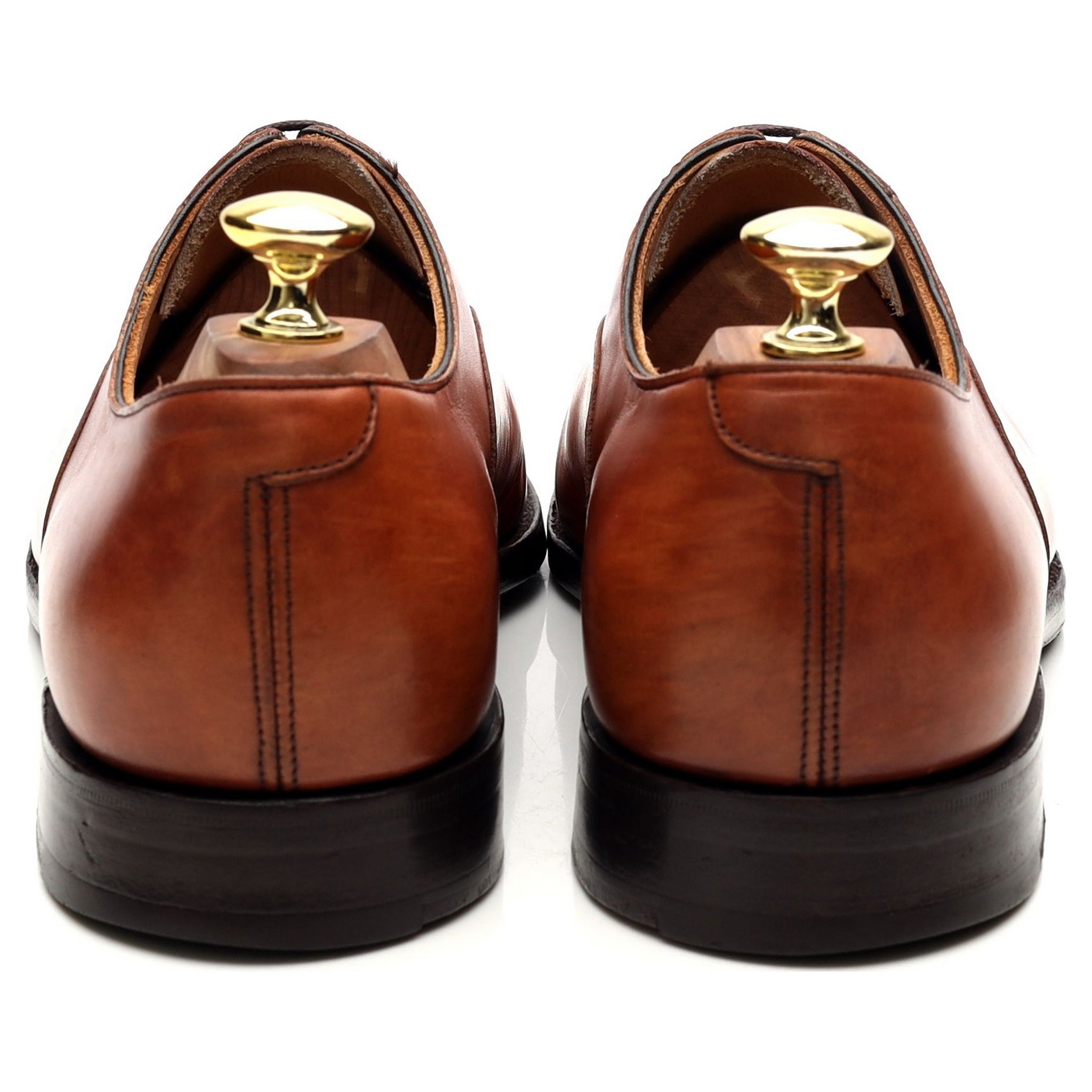 New & Lingwood oxford cuir marron 8.5 UK