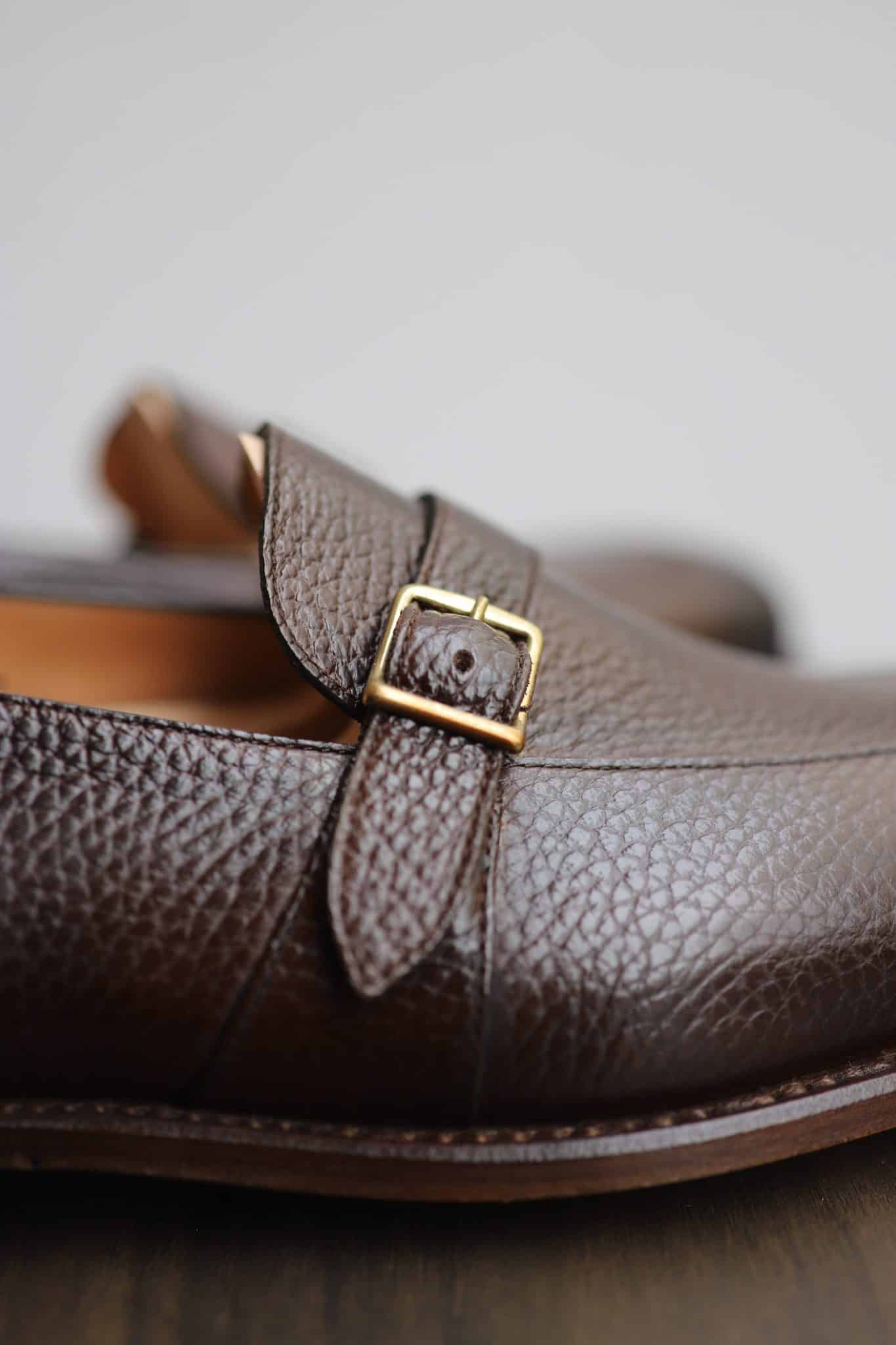 Malfroid Villalys Superleggera mocassin cuir grainé