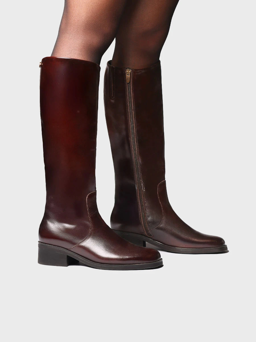 Toni Pons Taga-P bottes femme cuir talon 4 cm