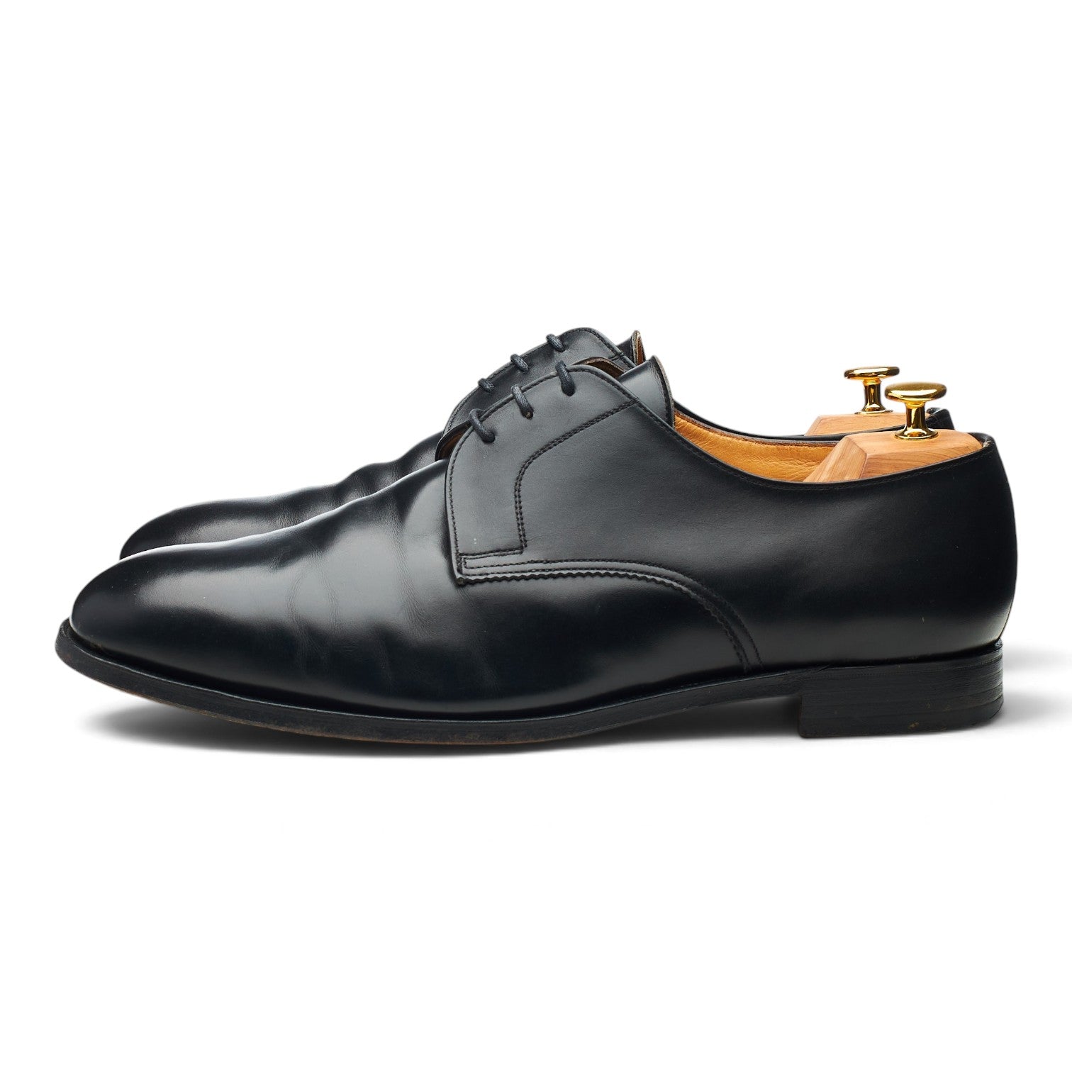 Alfred Sargent Drake Derby homme cuir noir UK 13 large
