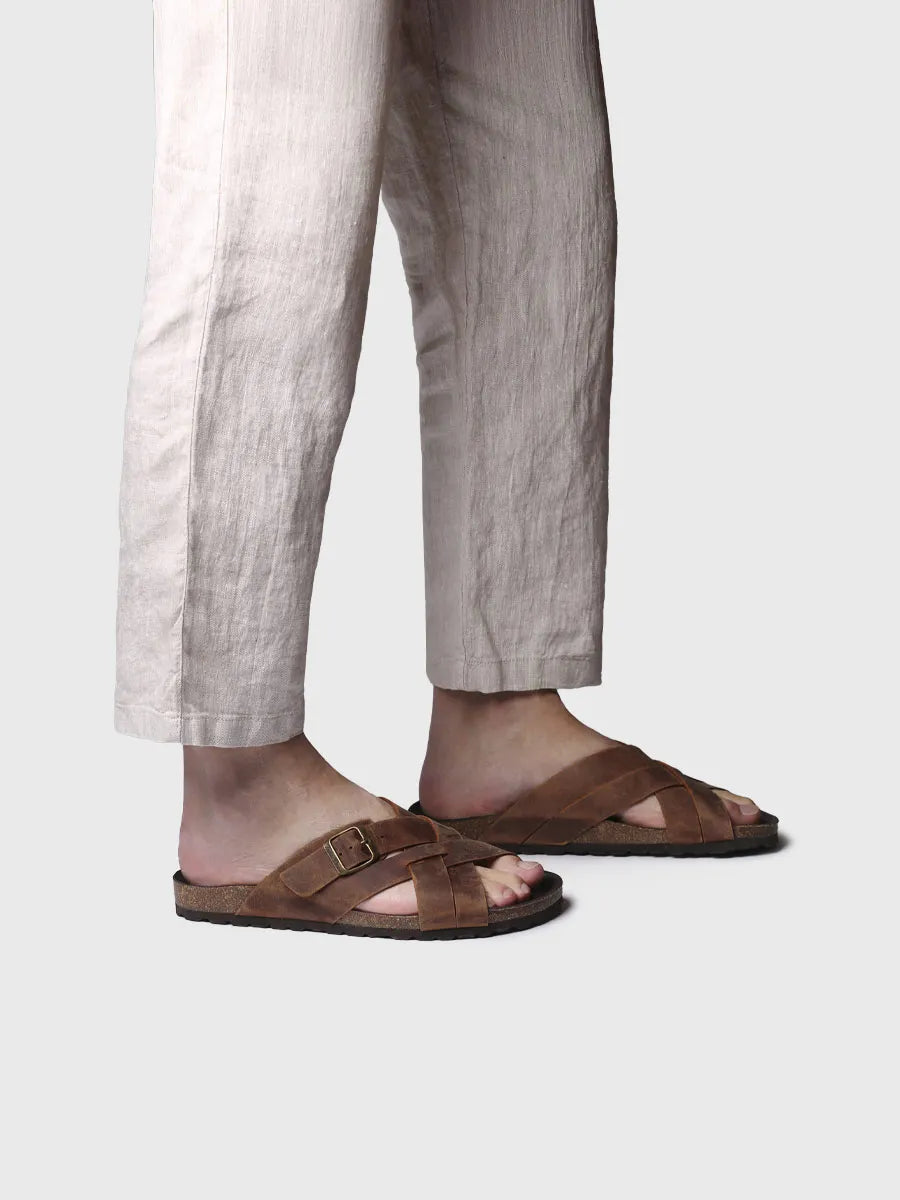 Toni Pons GALATSI-PE sandales cuir homme brides croisées