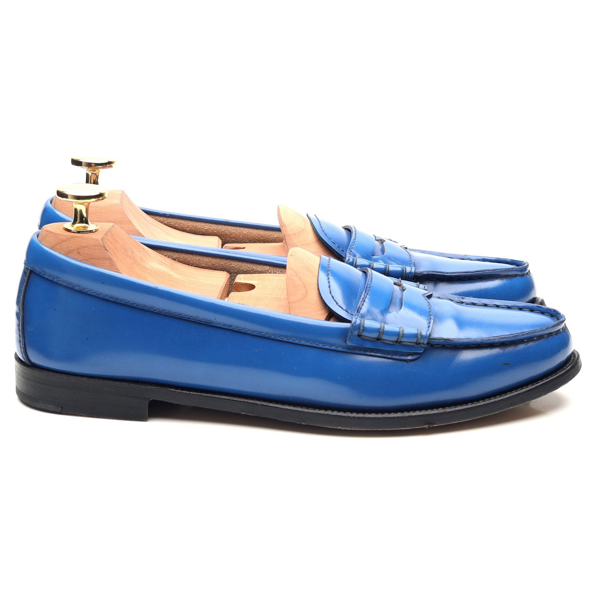 Church's Kara mocassins cuir bleu 36,5 occasion
