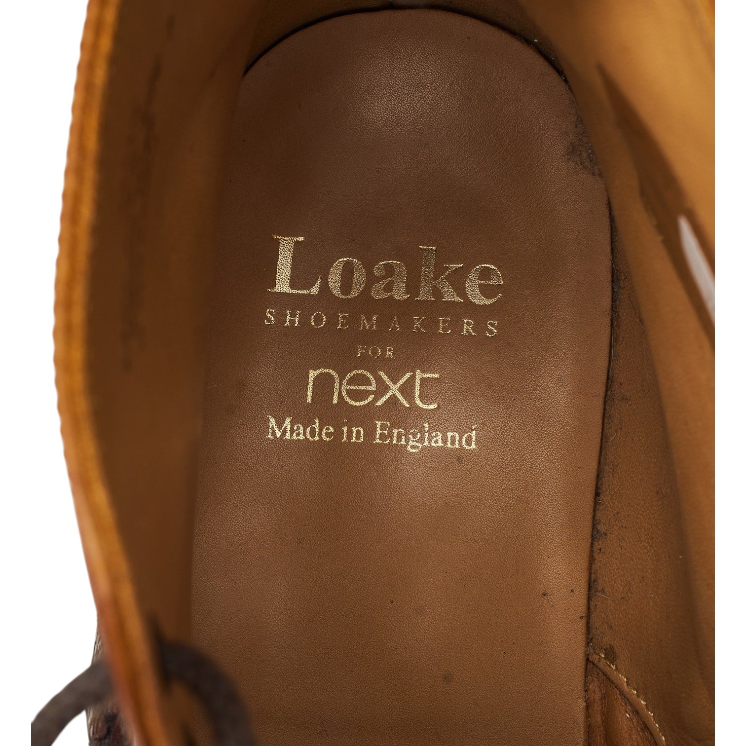 Next boots derbies cuir marron UK 7