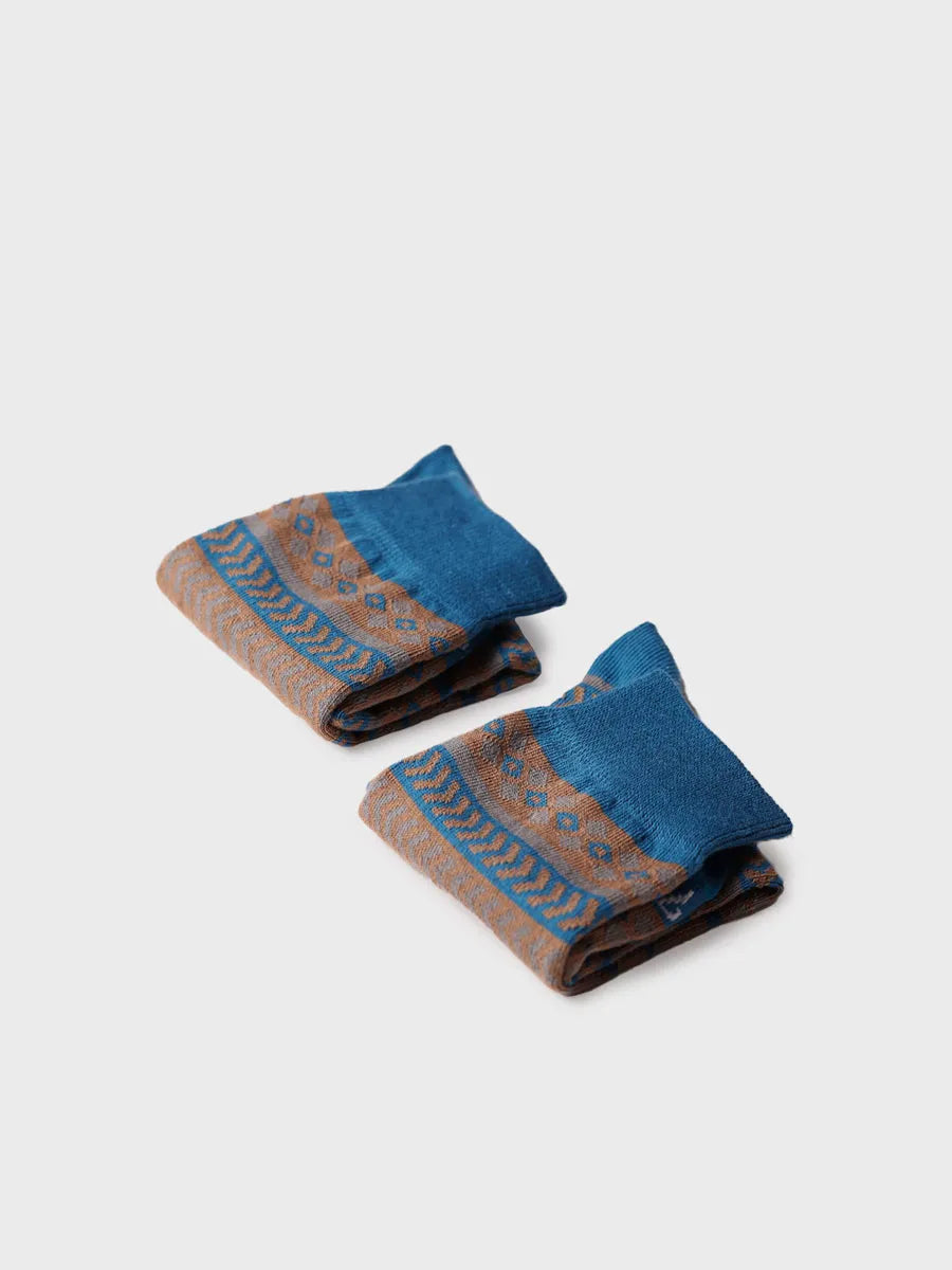 Toni Pons Quel-HK chaussettes coton rayees jean