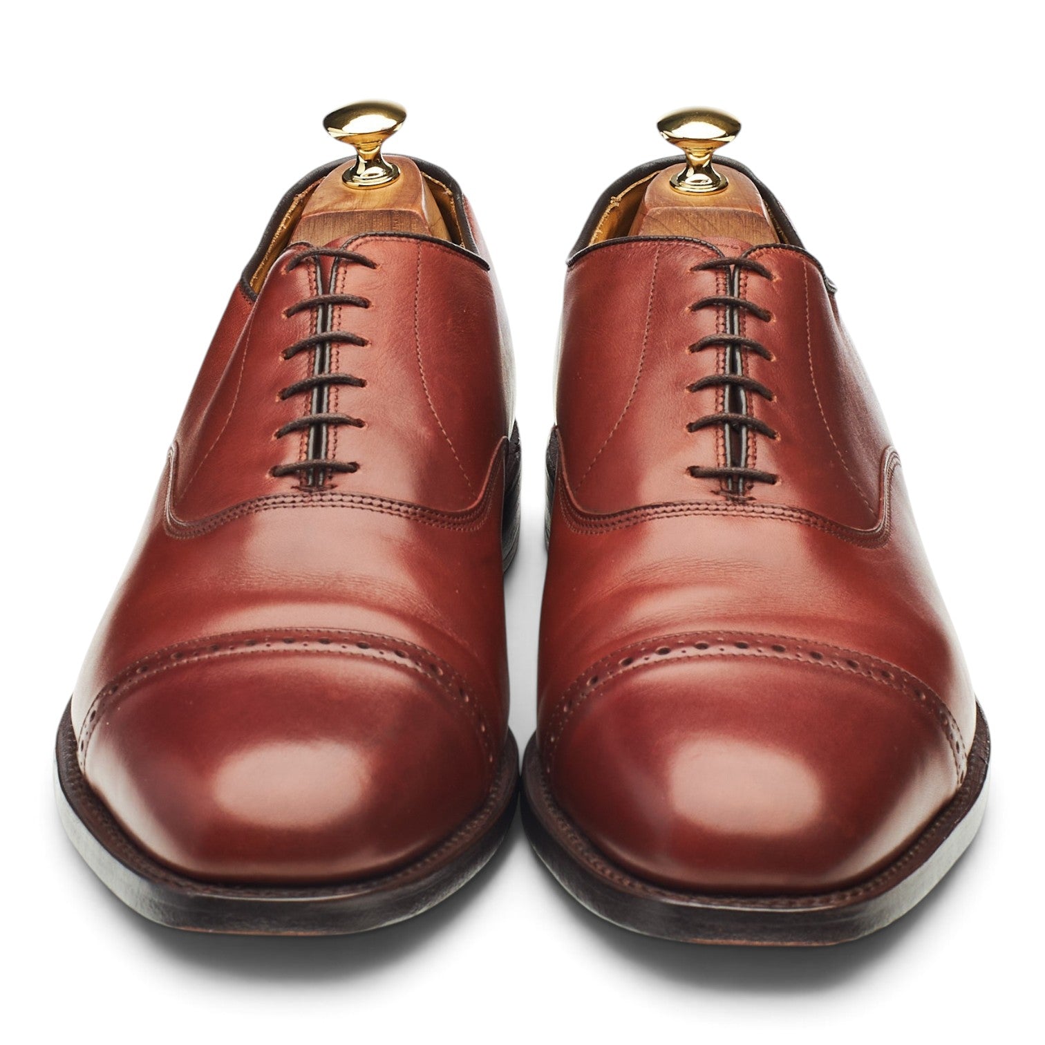 Allen Edmonds Byron oxford cuir marron UK 11