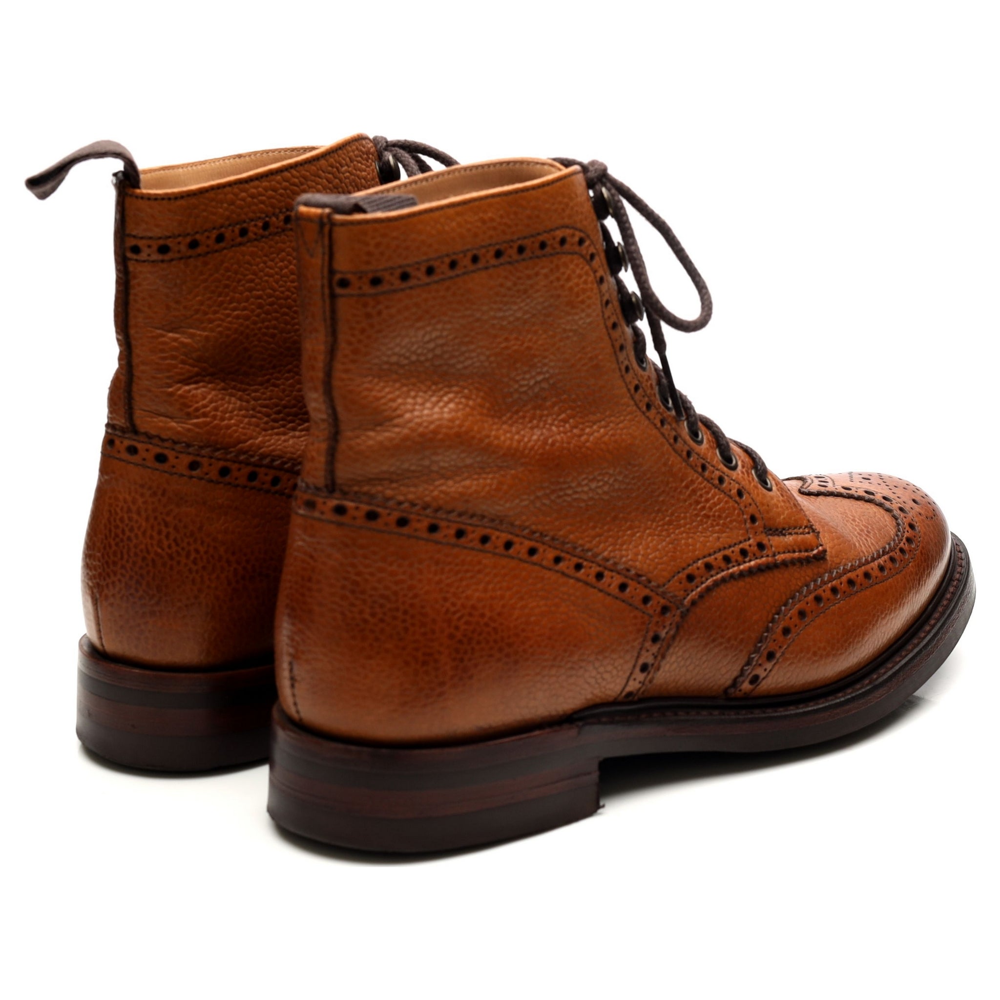 Cheaney Olivia bottines brogues cuir marron 38
