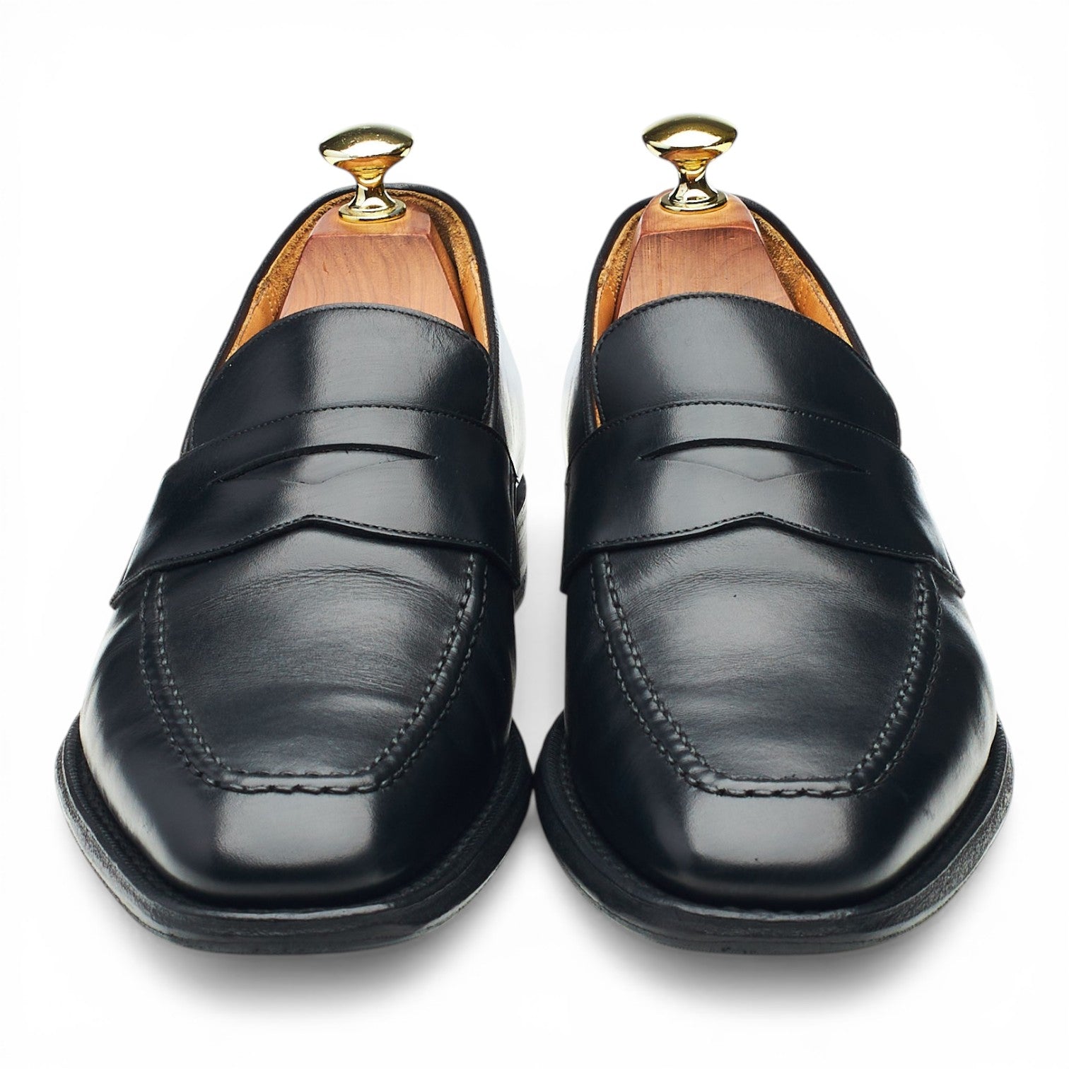 Church's Hertford mocassins cuir noir pointure UK 7 large