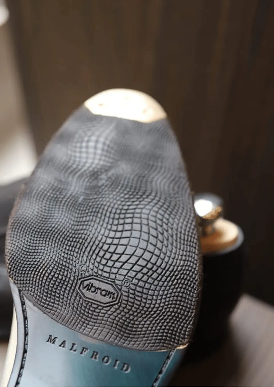 Malfroid Classical patin Vibram fer laiton