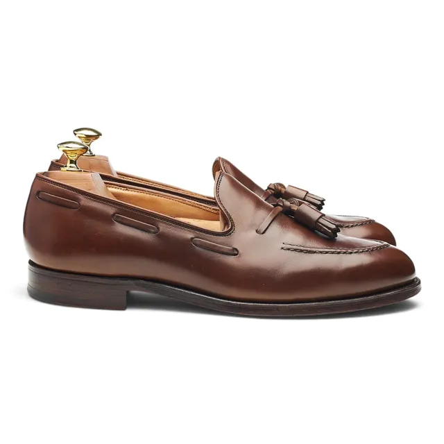Crockett & Jones Cavendish 2 mocassins cuir marron 7.5