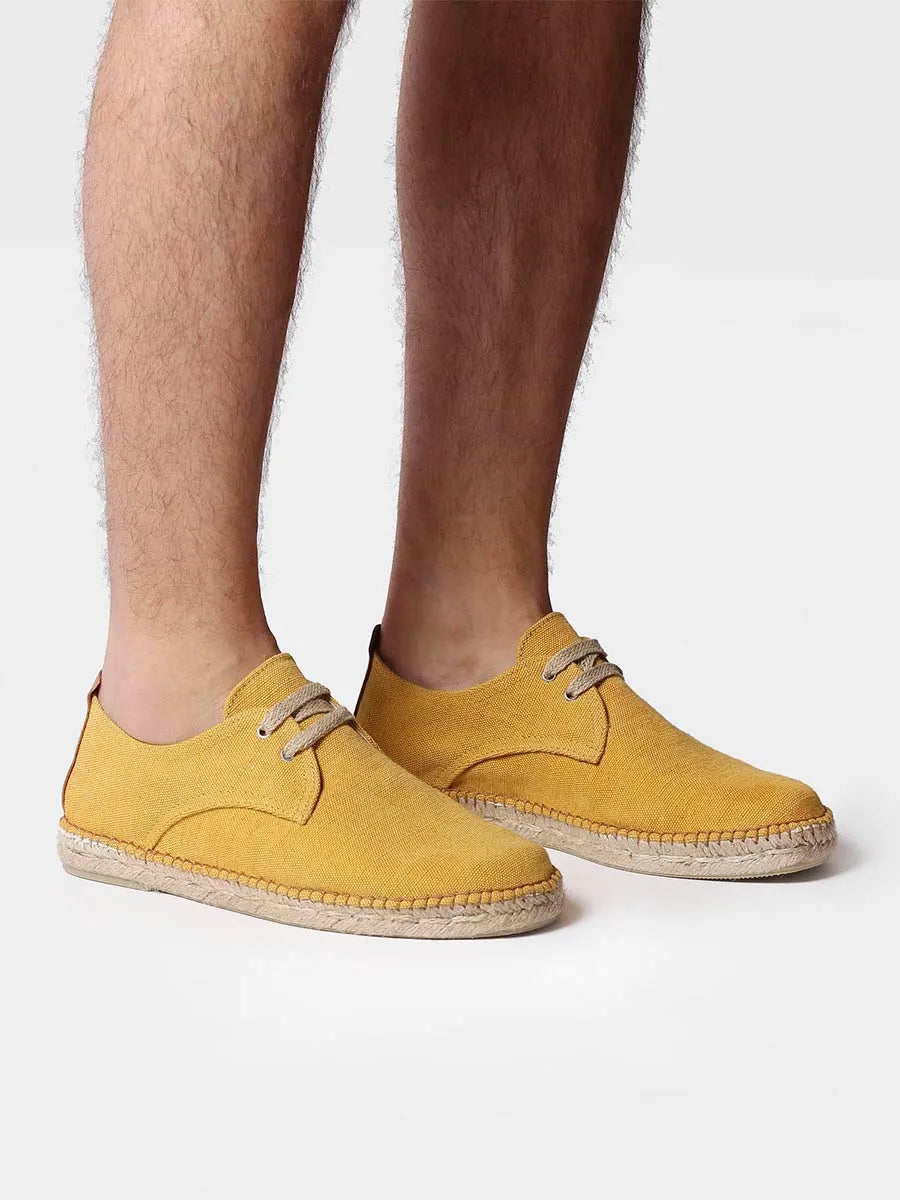 Toni Pons Dixon espadrilles homme toile à lacets