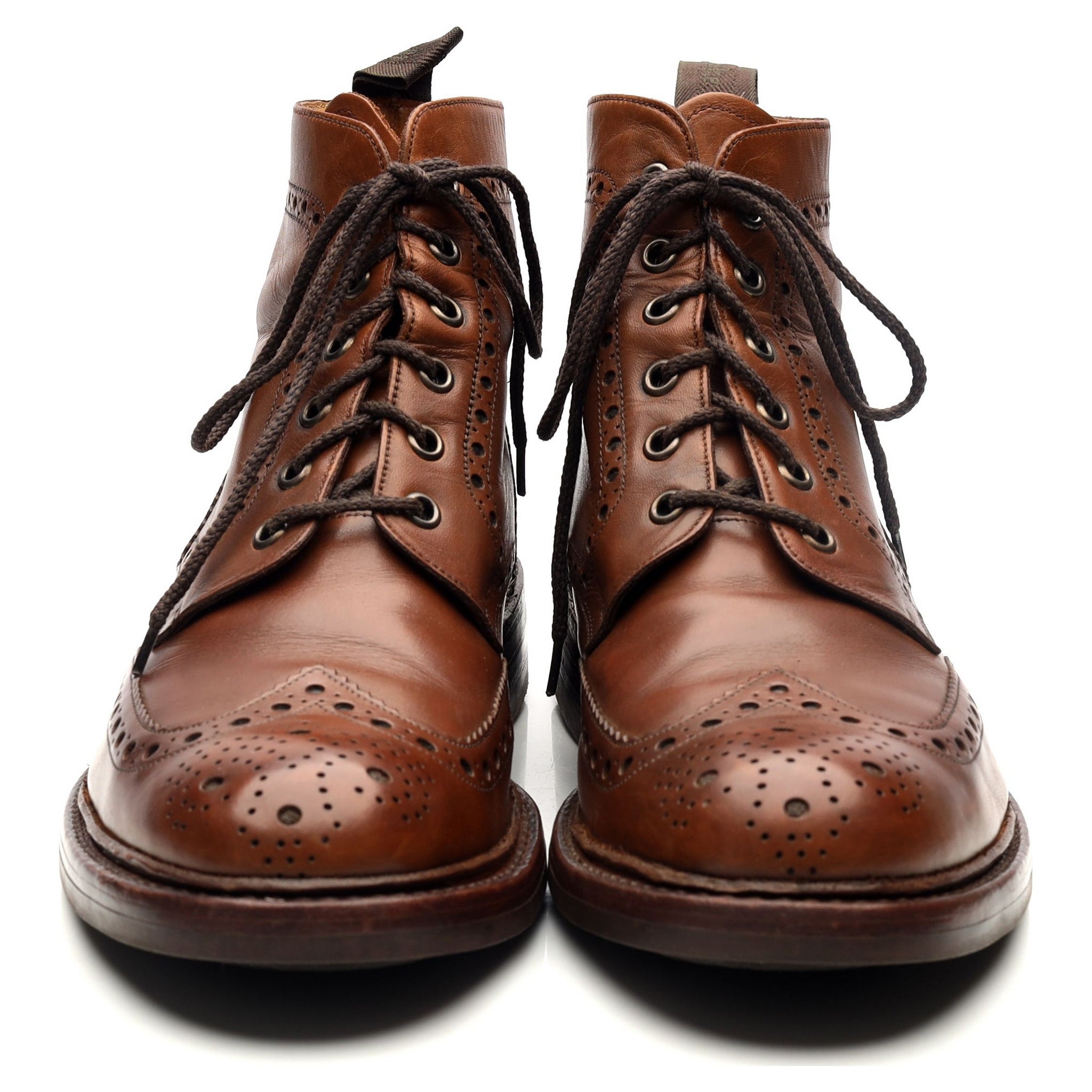 Loake 1880 Bedale boots cuir marron UK 8.5 large