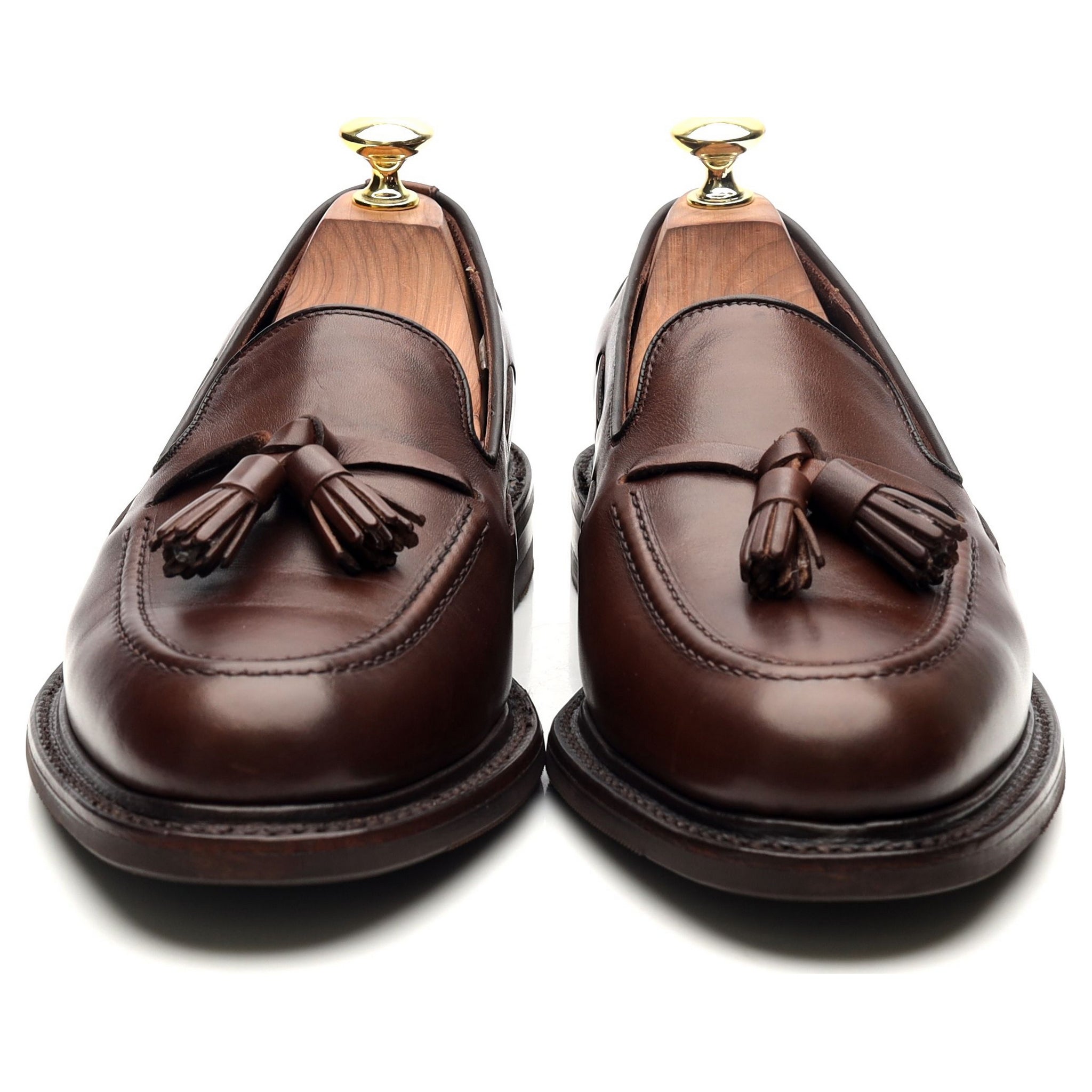 Loake 1880 Nottingham mocassins cuir marron UK 7