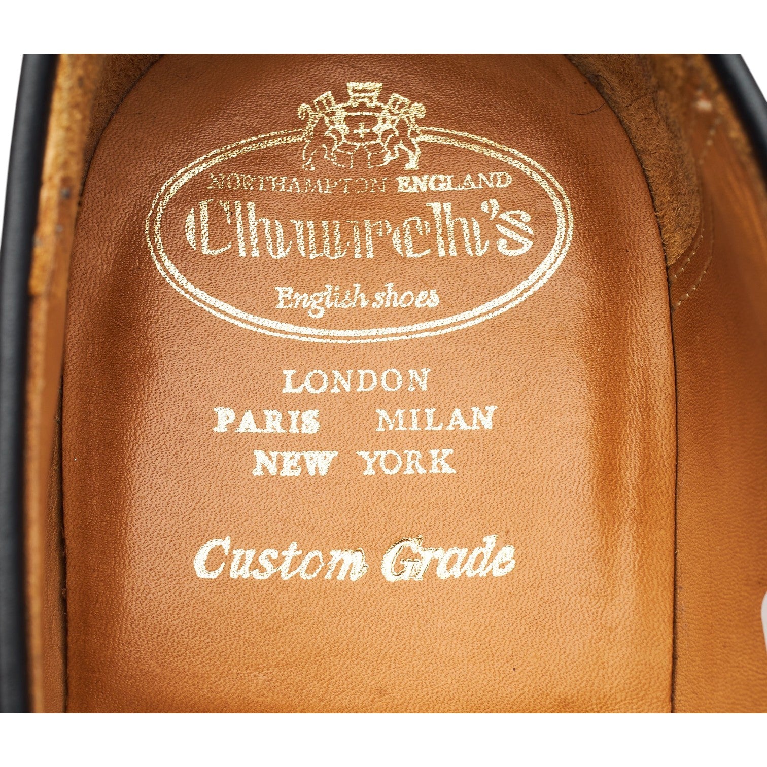 Church's Salisbury mocassins cuir noir UK 10 large