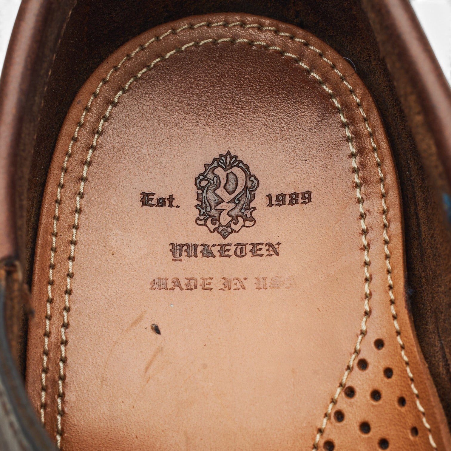 Yuketen Country Ranger derby marron cuir pointure UK 7.5