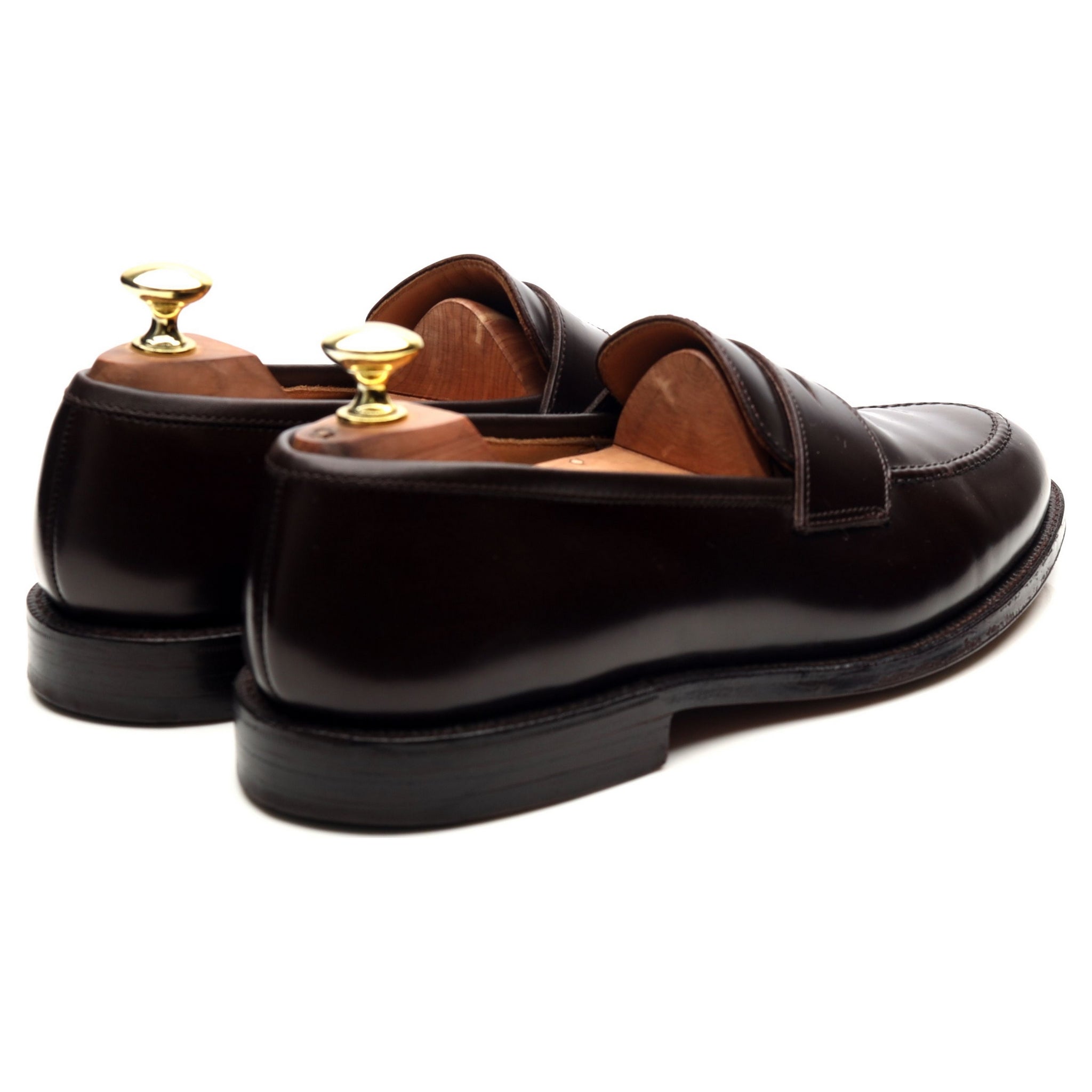 Crockett & Jones Henley 3 mocassins cuir bordeaux 7,5 UK