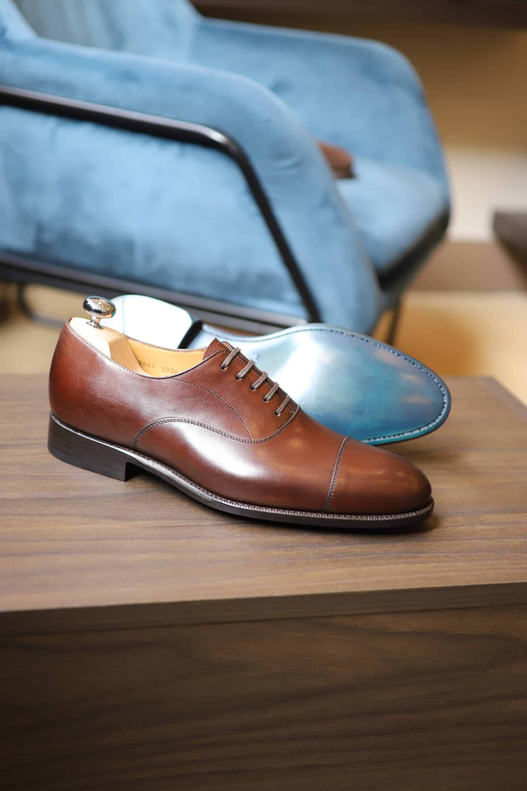 Malfroid Lannistair oxford cuir boxcalf France