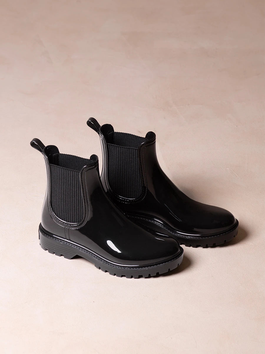 Toni Pons Cavan botte pluie femme noire
