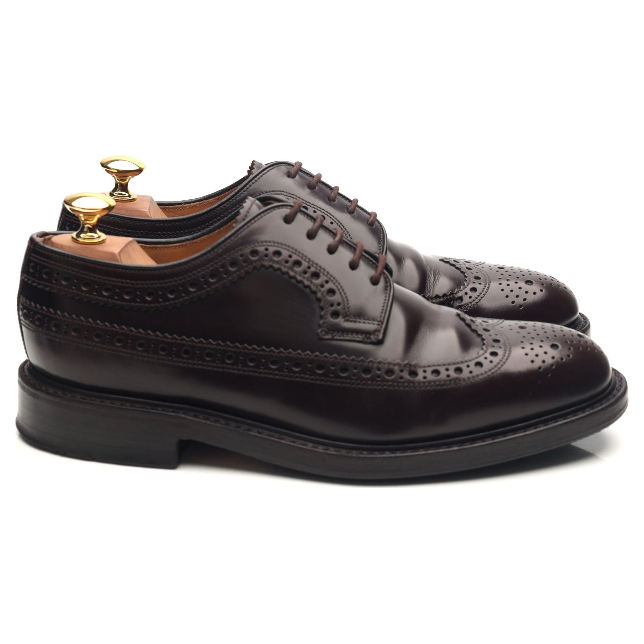 Loake Royal Brogue derbies cuir bordeaux 6 UK