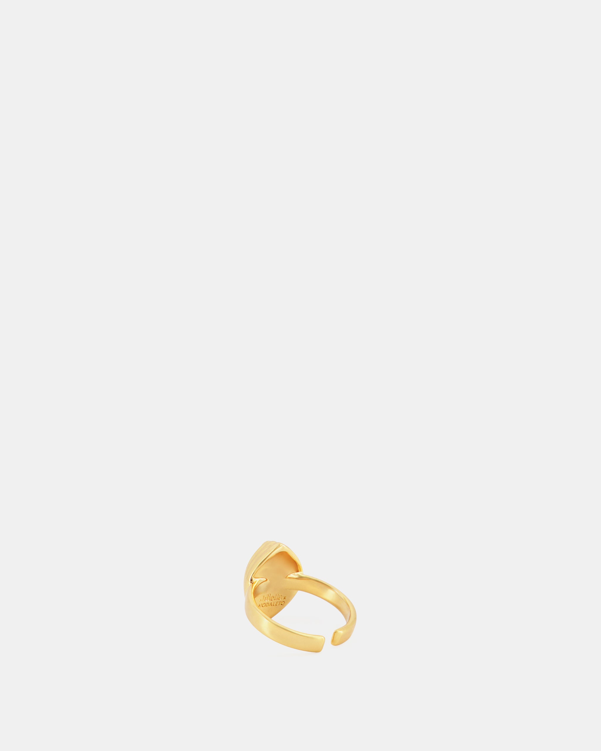 Nodaleto x Julietta Petal Toe Ring bague orteil rouge rubis