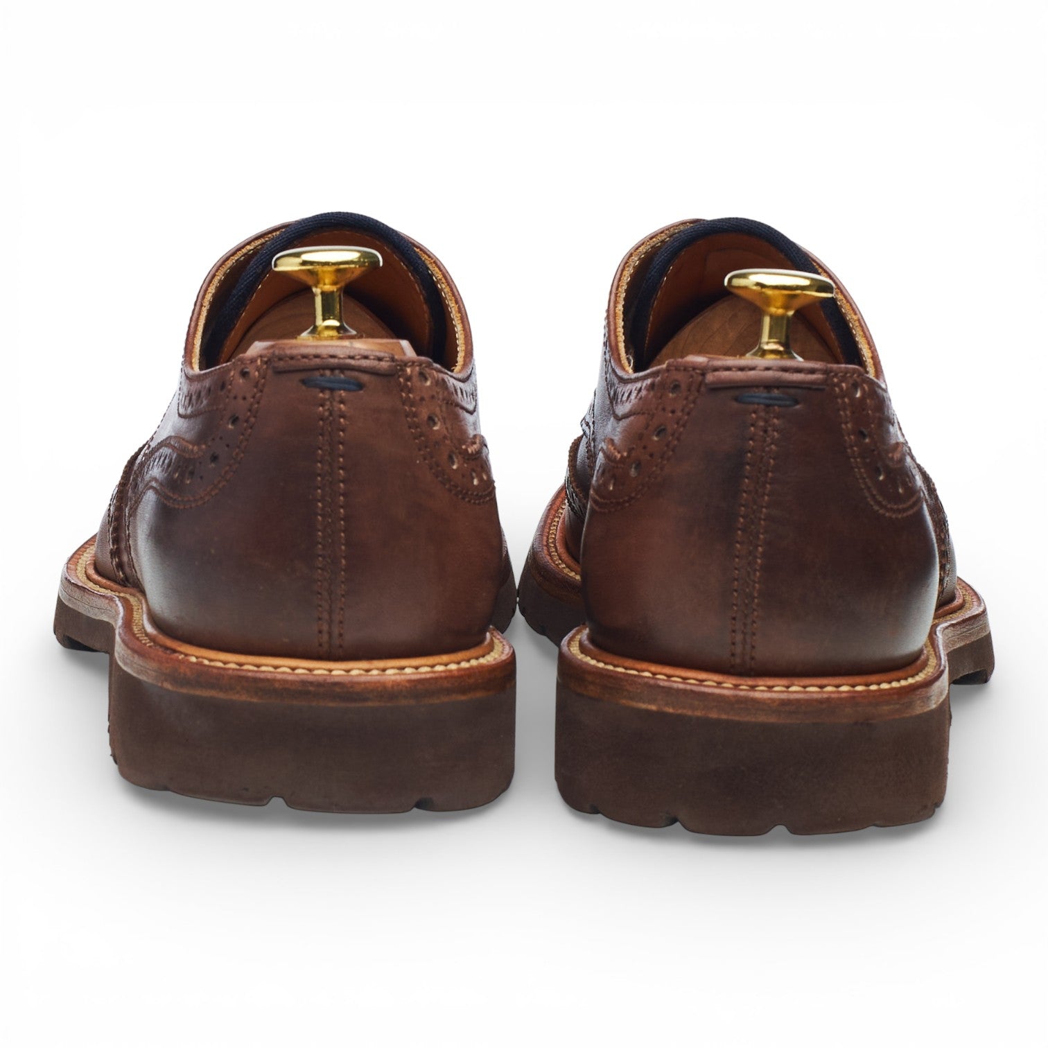 Brunello Cucinelli derbies cuir marron pointure UK 8