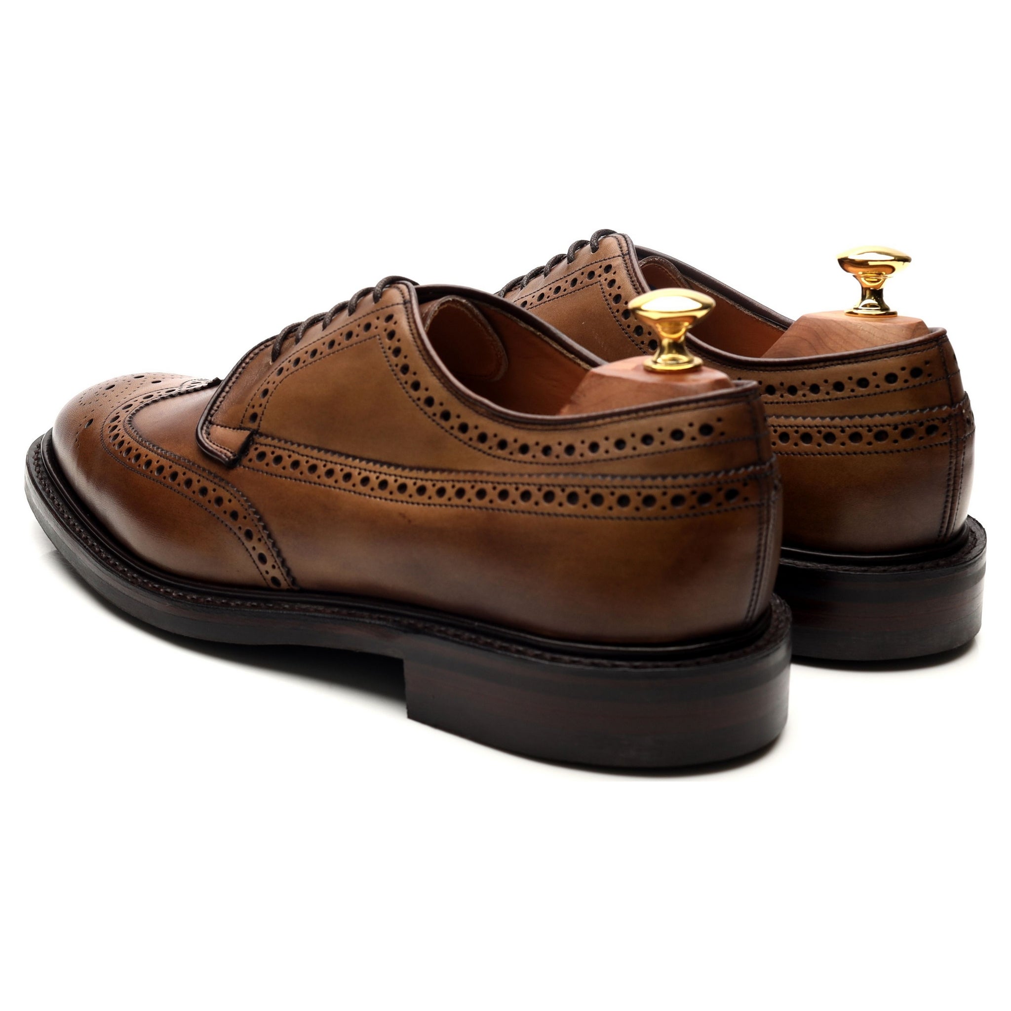 Herring Canning derby cuir marron pointure UK 9.5