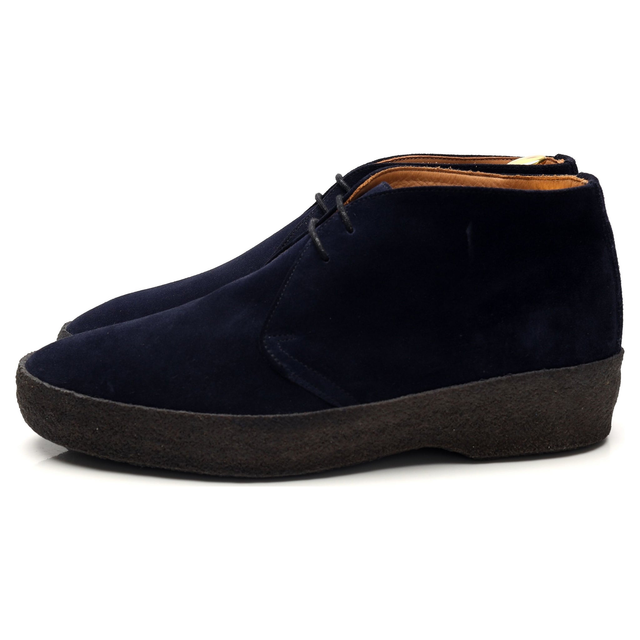 Herring Mustang boots chukka suède bleu marine 8.5
