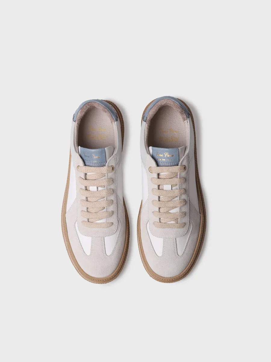 Toni Pons Atria baskets cuir suède 3 cm
