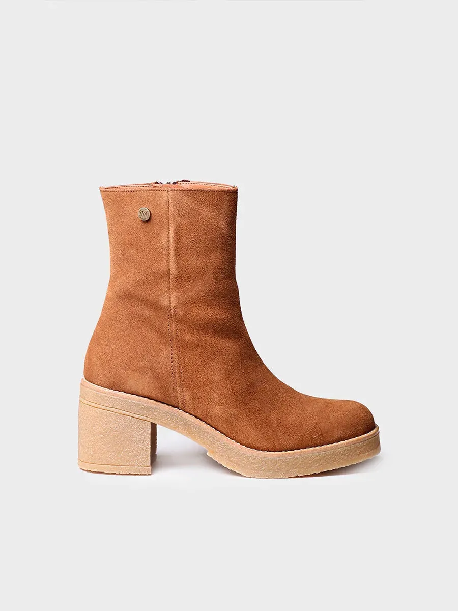 Toni Pons Piani-SY bottines femme talon large zip
