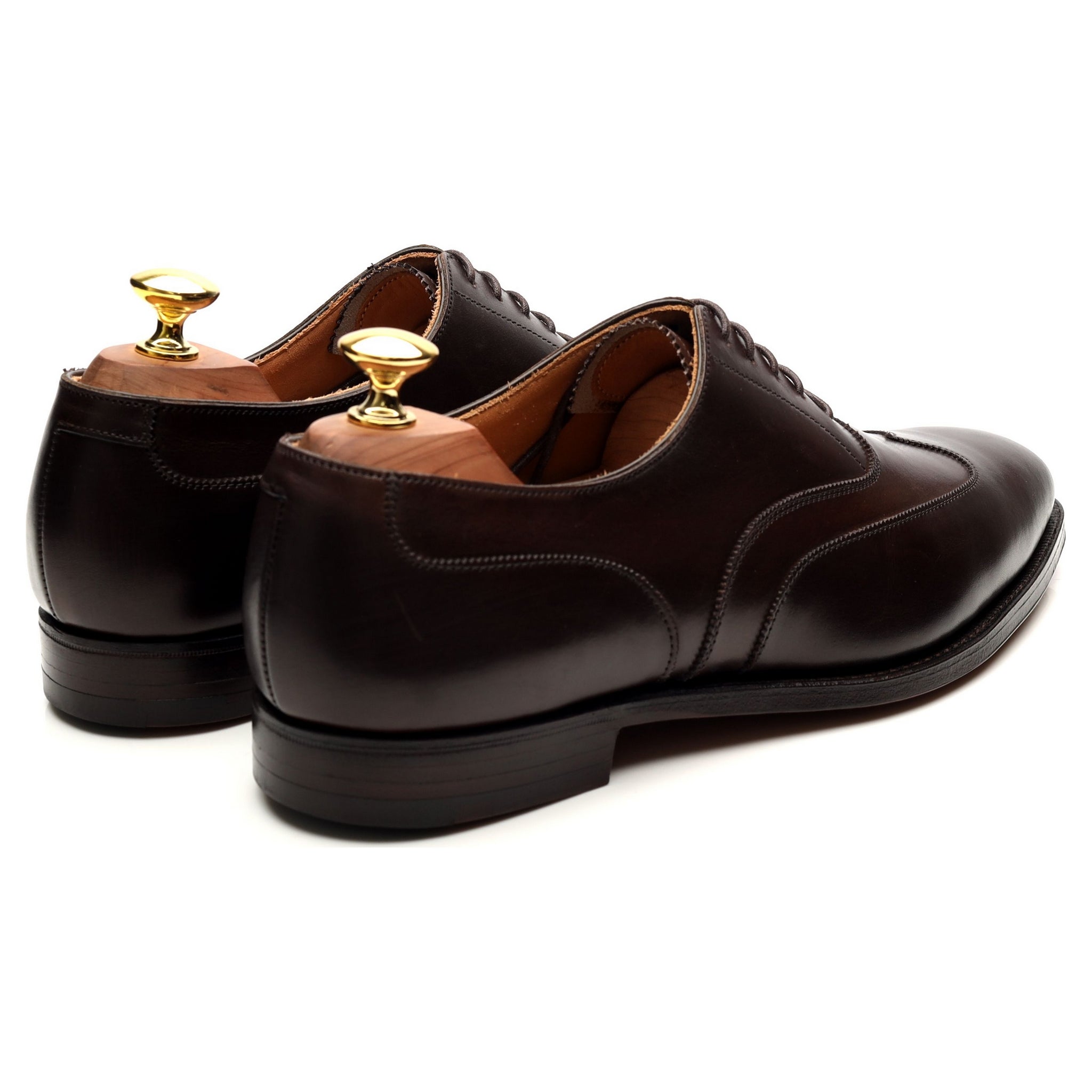 Crockett & Jones Tunbridge oxford cuir marron pointure UK 8