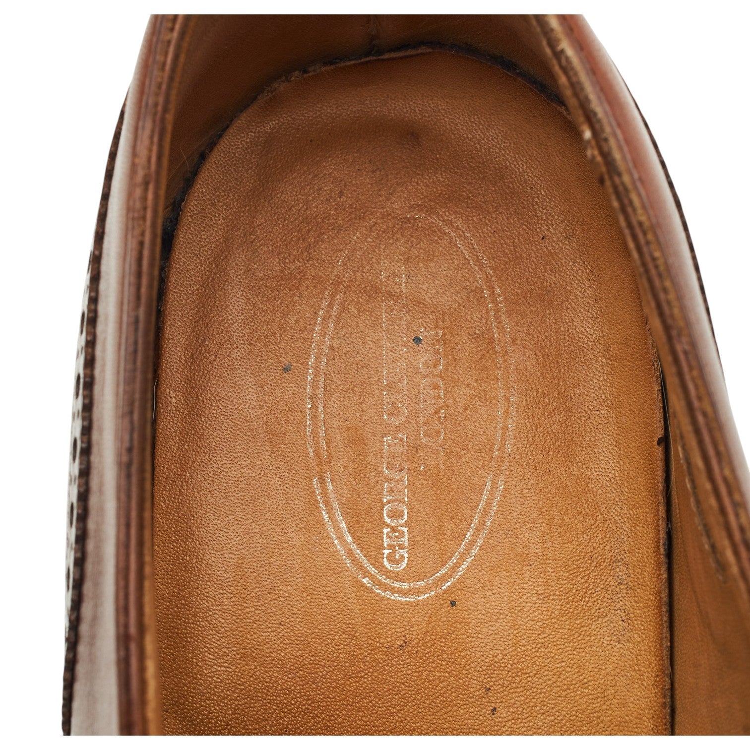 George Cleverley Adam Oxfords cuir marron 7 UK