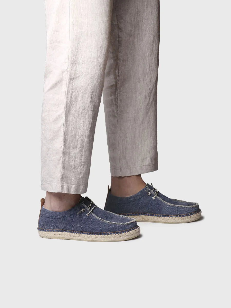 Toni Pons Odin espadrilles homme toile lacets