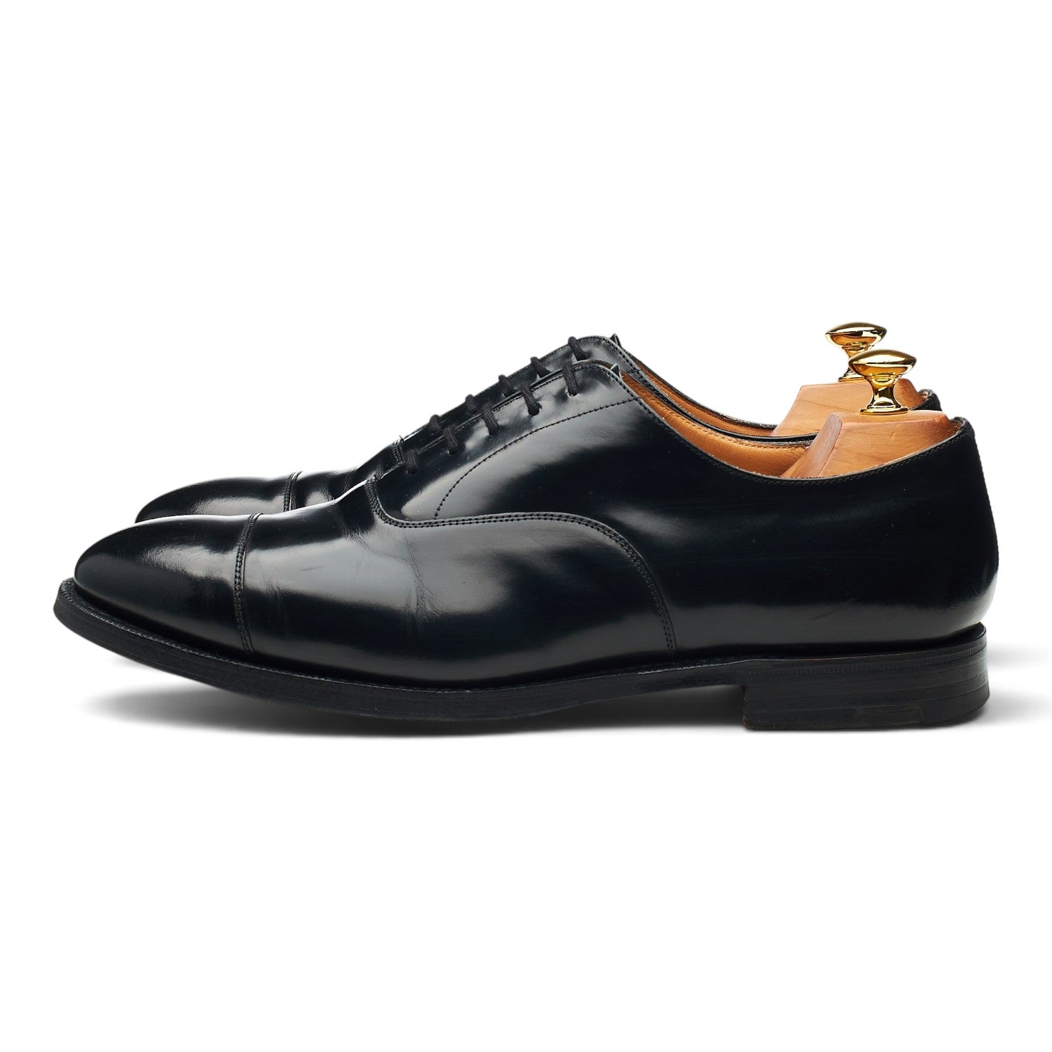 Church's Balmoral Richelieu cuir noir 10 G
