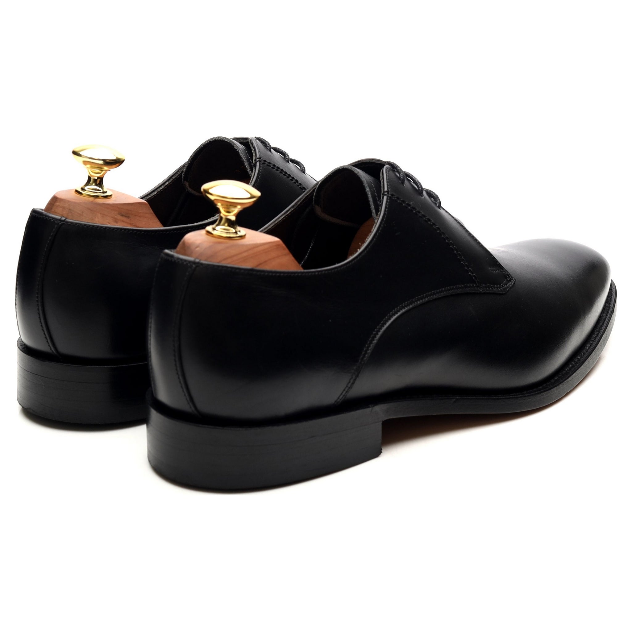 Barker Eton derby cuir noir pointure UK 8