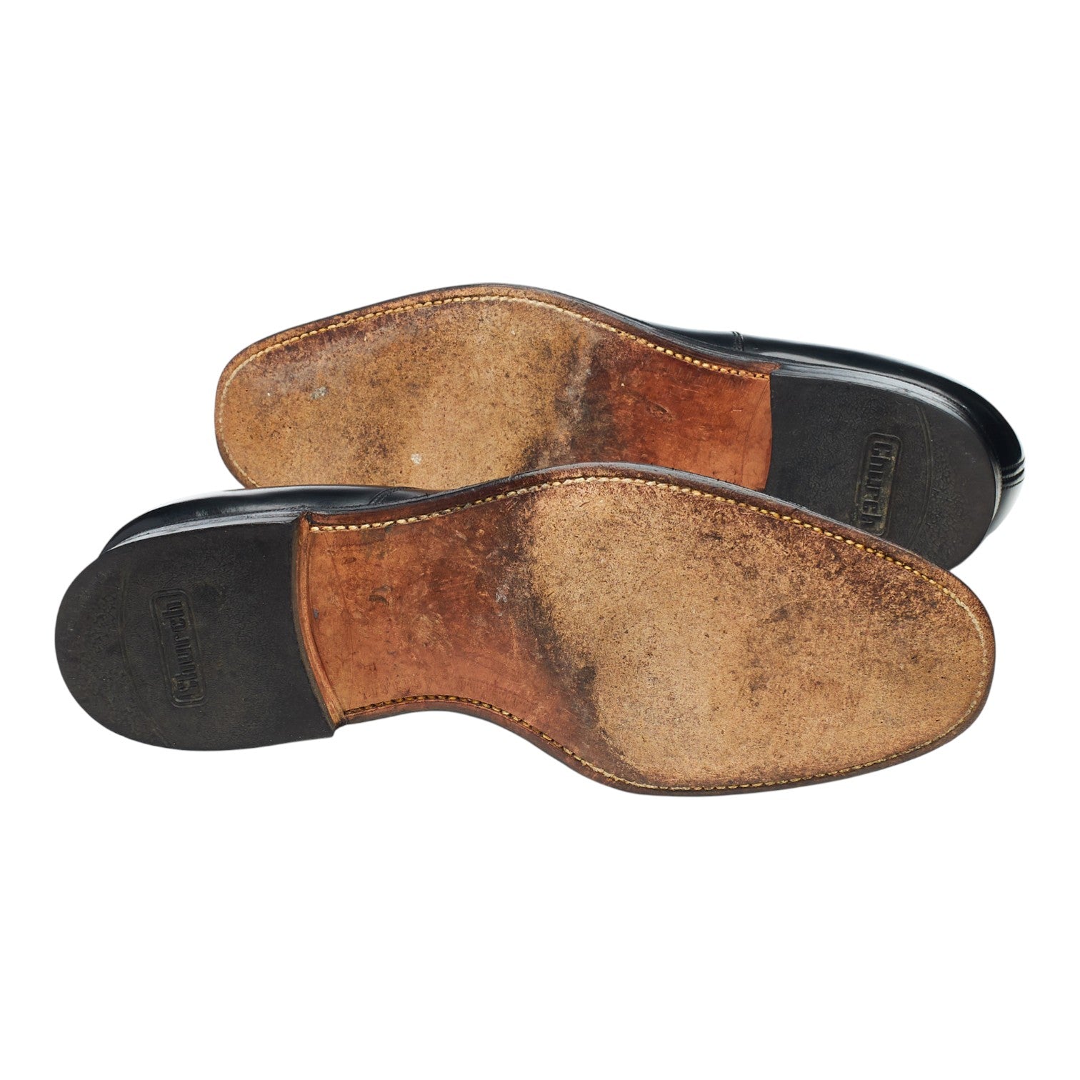 Gordon Scott Morgan oxford cuir noir 8 UK semelle cuir