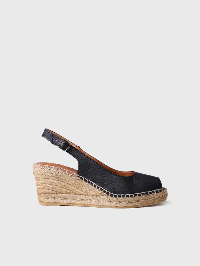 Toni Pons Croacia espadrille compensée bout ouvert